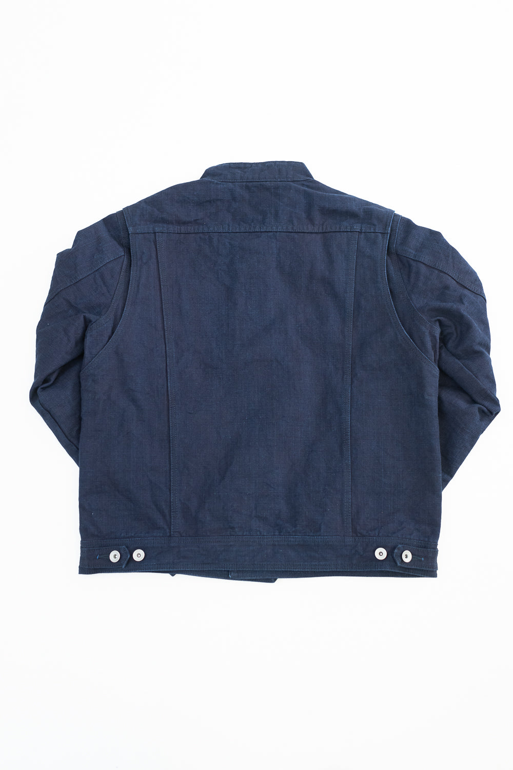 IHJ-135-IND - 13oz Oxford Cloth Riders Jacket - Indigo