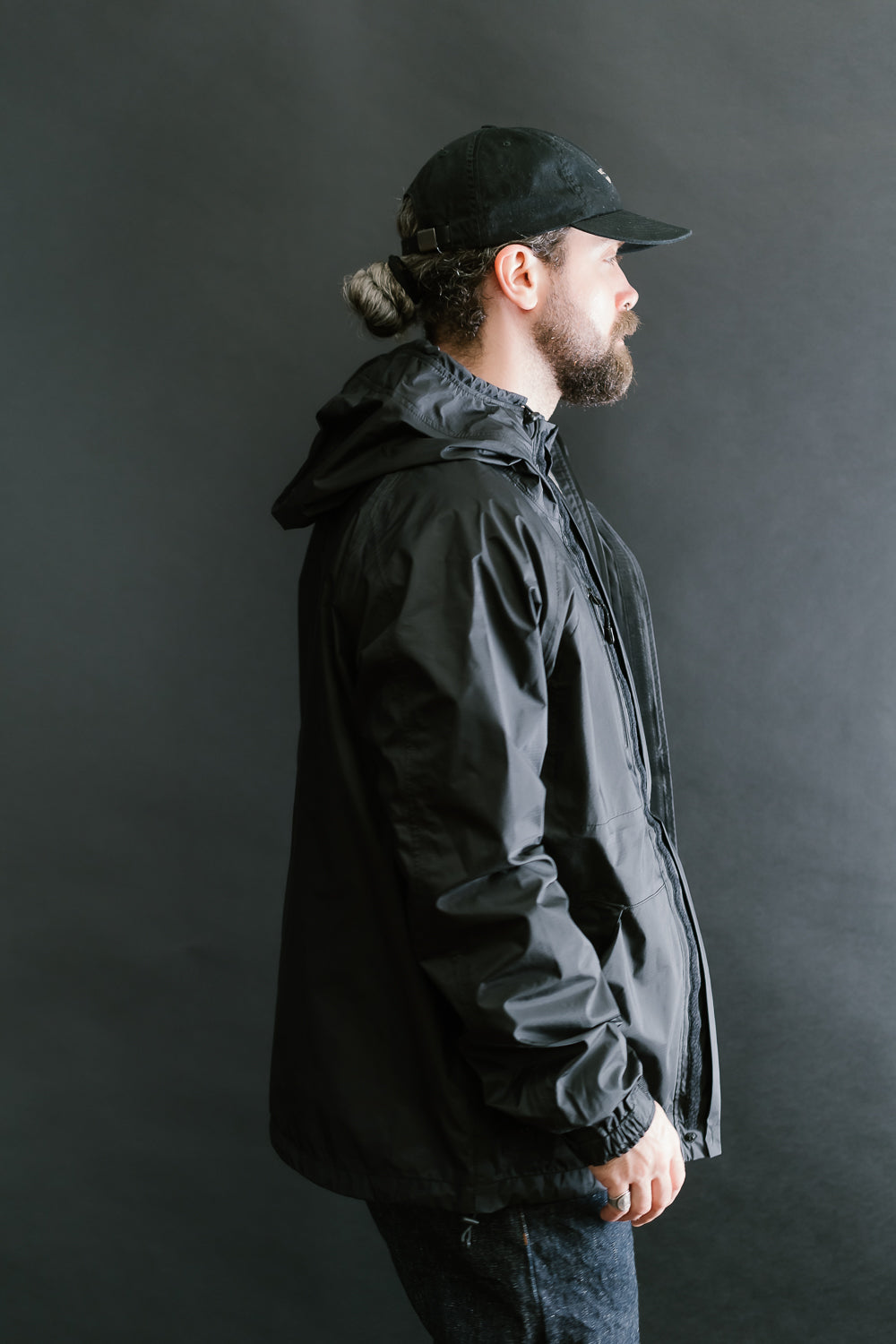 IHJ-136-BLK - Waterproof Jacket - Black