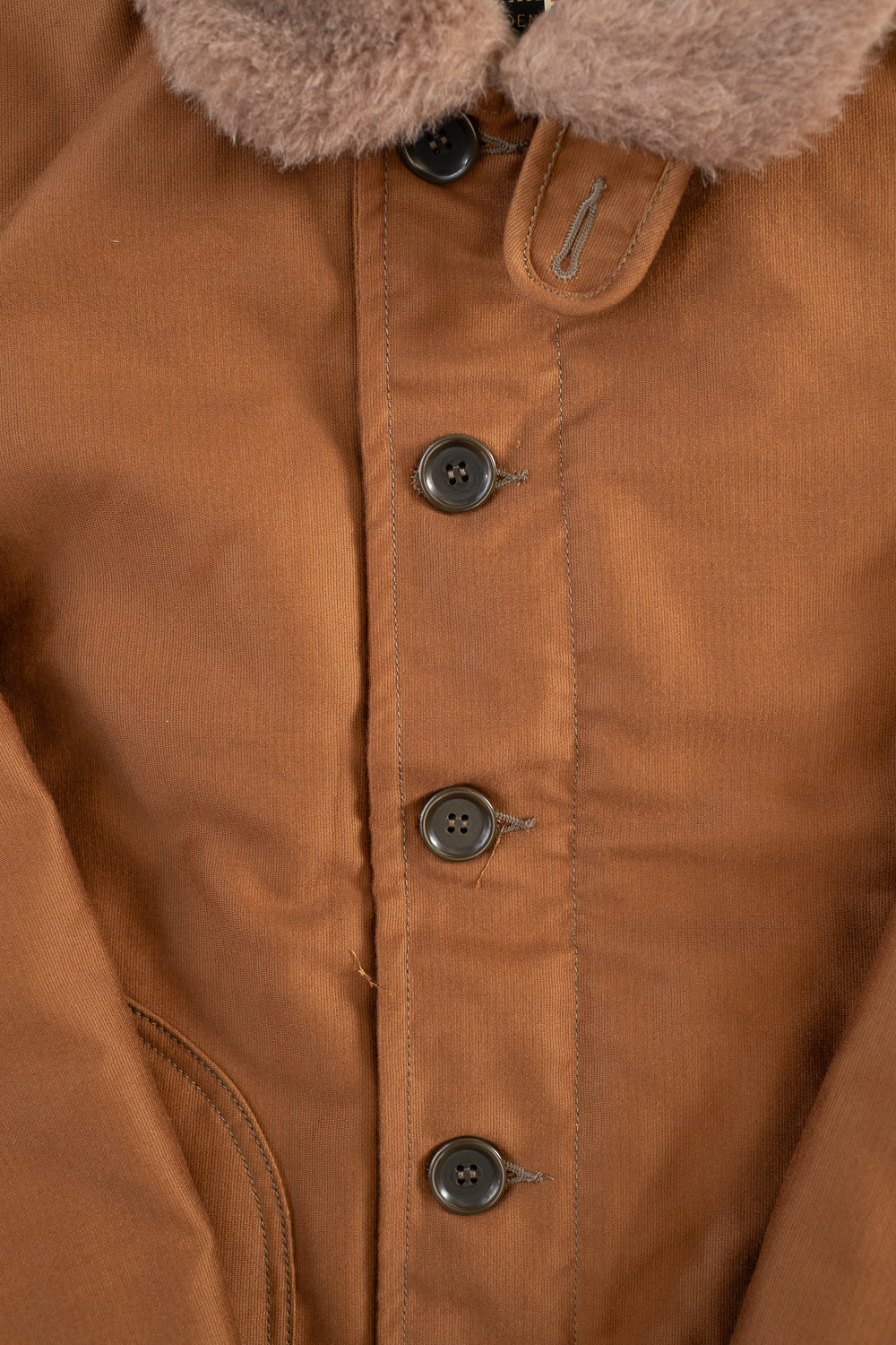 IHM-35-BRN - Whipcord N1 Deck Jacket - Brown