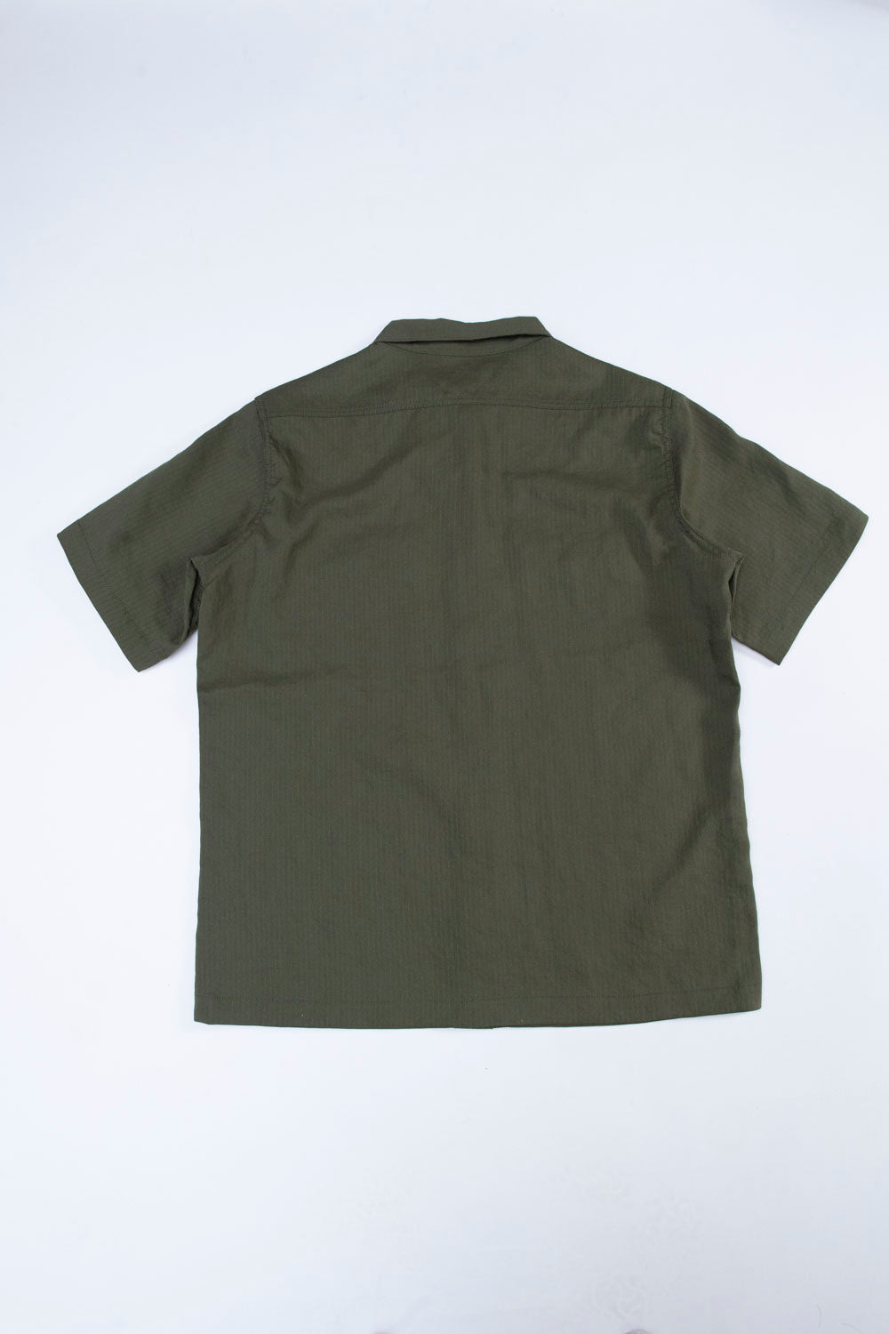 IHSH-286-OLV - Ripstop Short Sleeved Mechanic Shirt - Olive