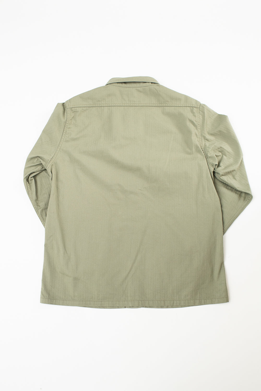 IHSH-385-ODG - 9oz Herringbone Military Shirt - Olive Drab Green