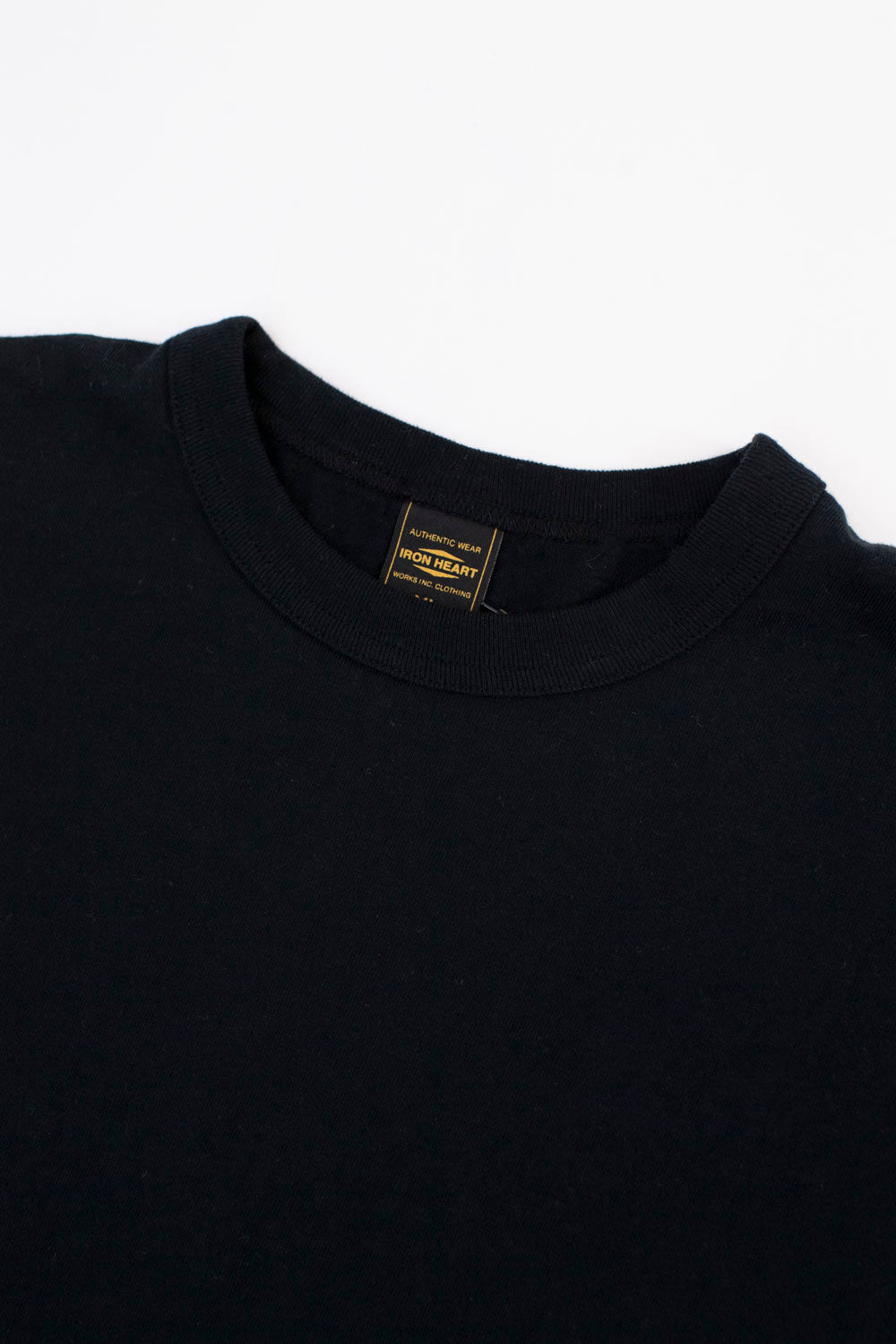 6.5oz La Apparel Garment Dye Crew Neck T-Shirt 2XL / Vintage Black