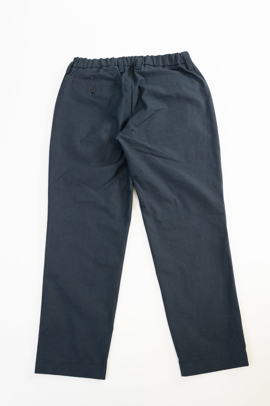 Back Nep Trousers - 171 Dark Navy