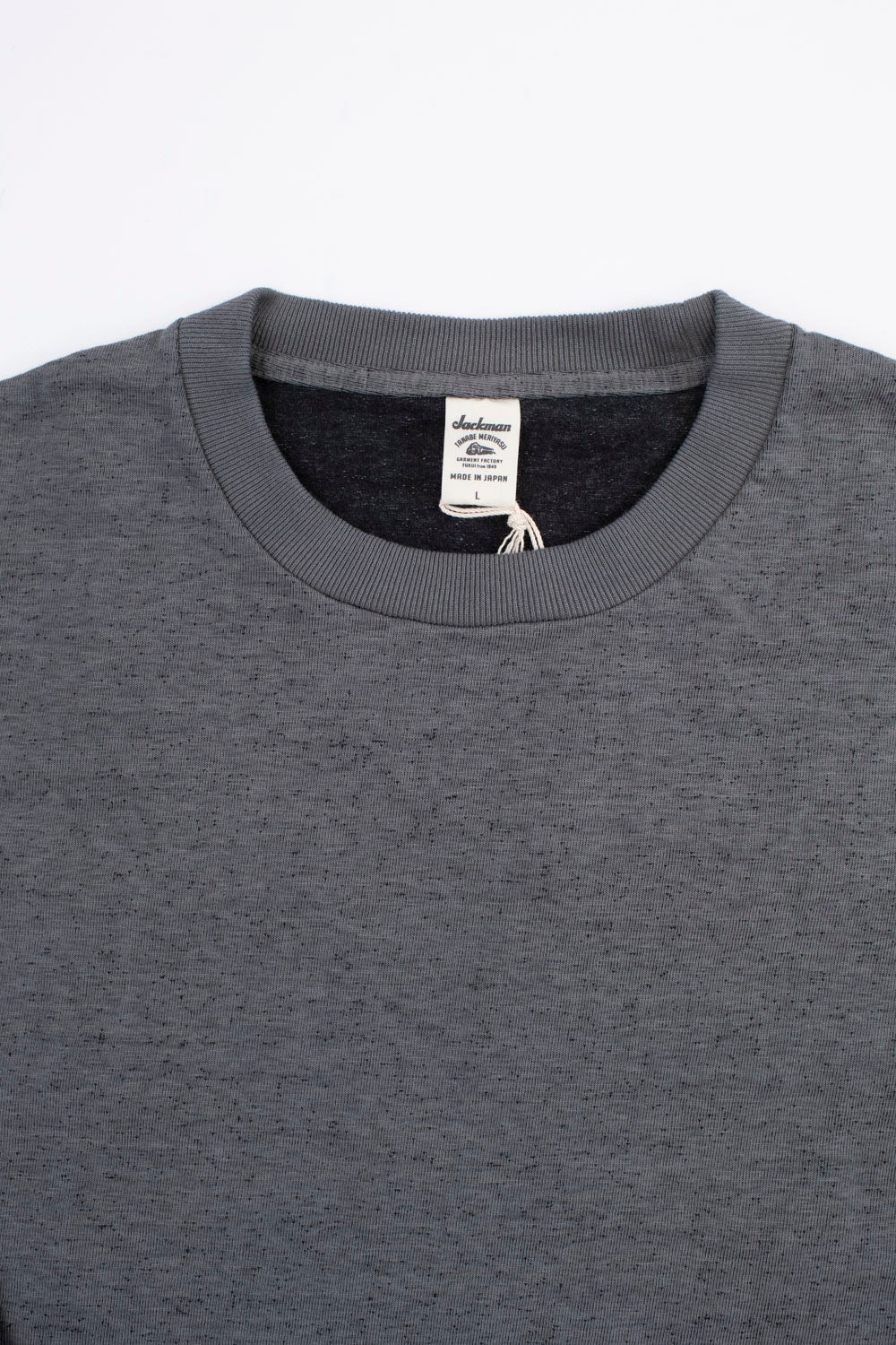 Dotsume LS T-Shirt - 253 Grains Charcoal