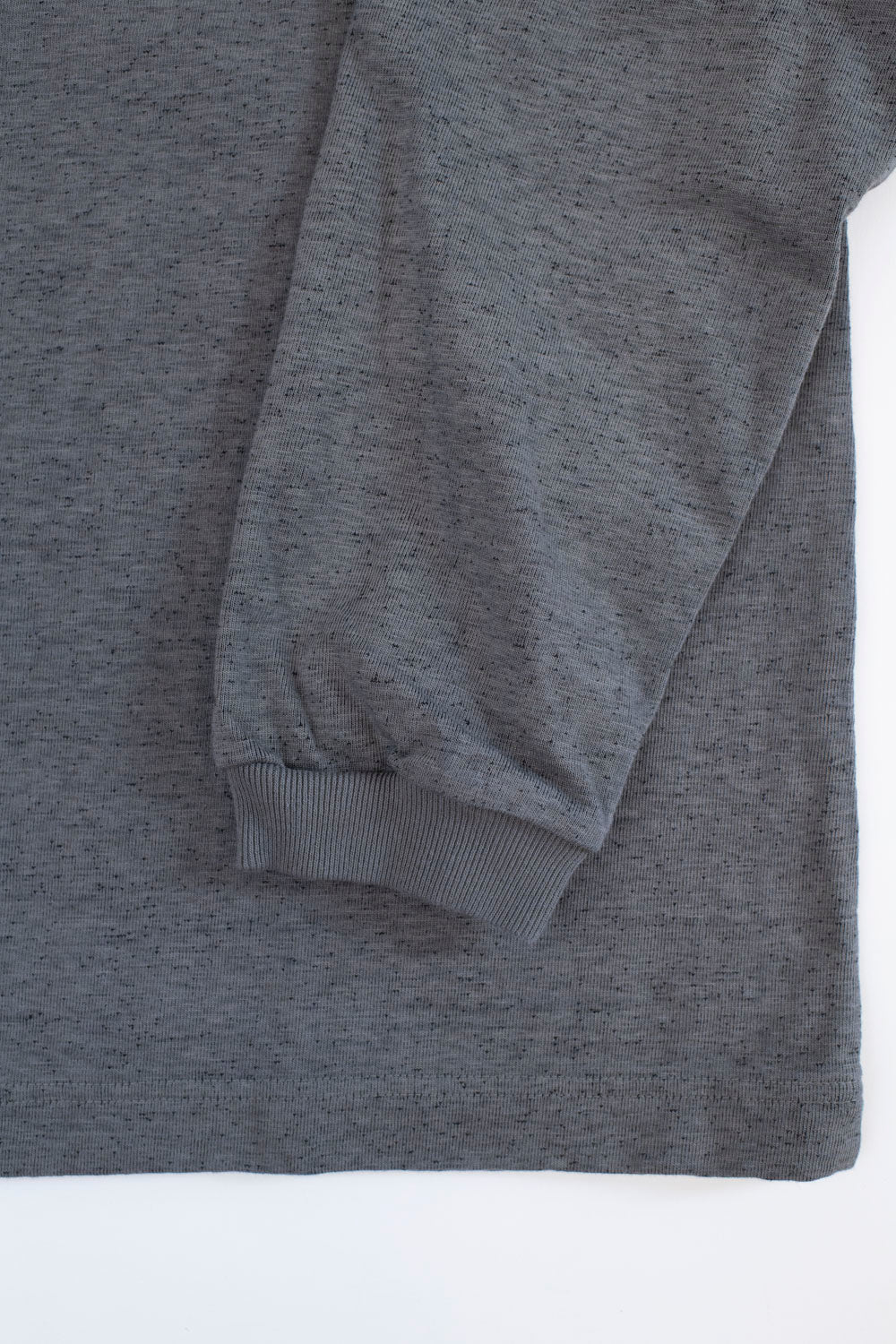 Dotsume LS T-Shirt - 253 Grains Charcoal | James Dant