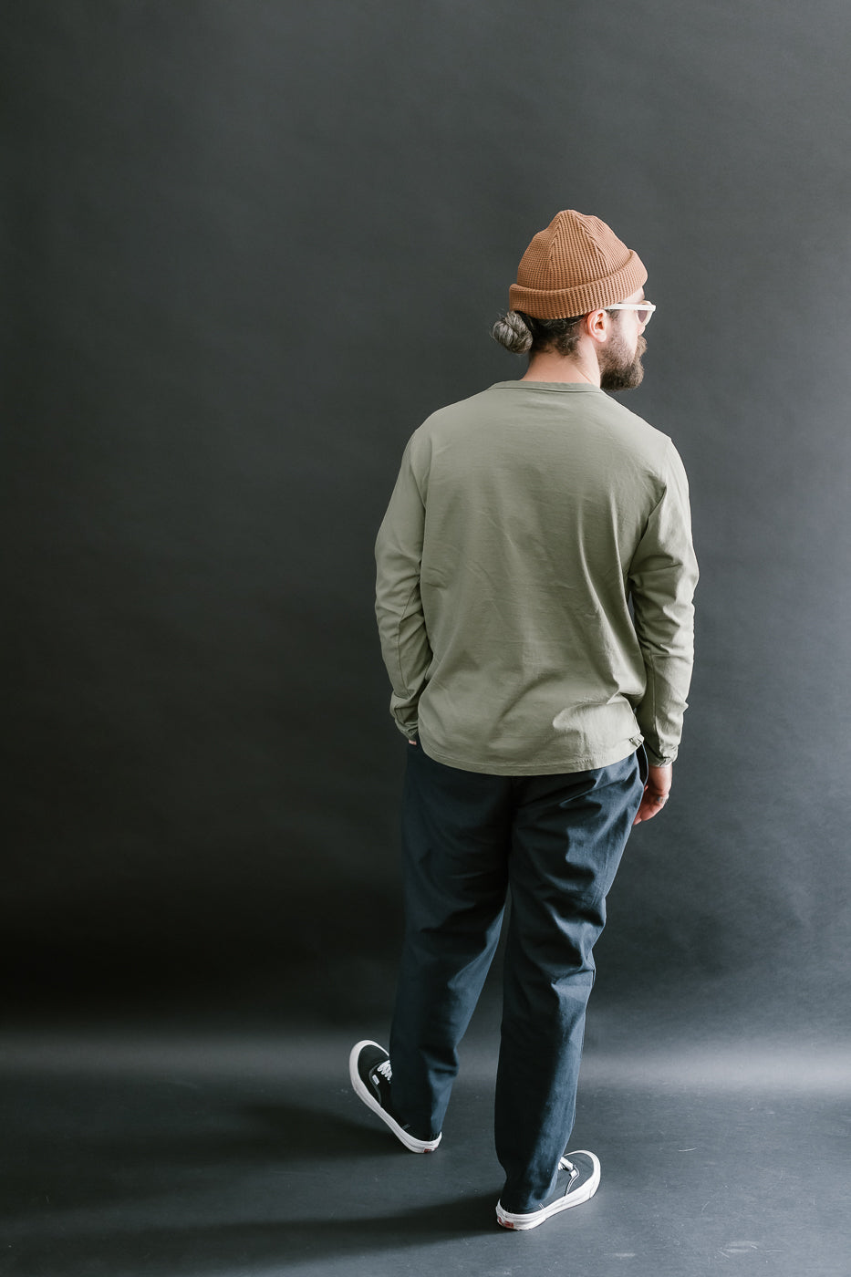 Lead Off LS T-Shirt - 320 Olive