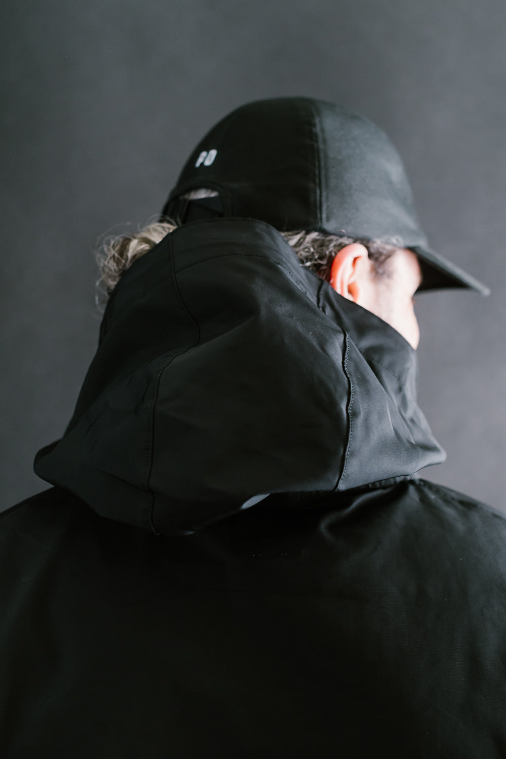 OX Hoodie Coat - 07 Black | James Dant