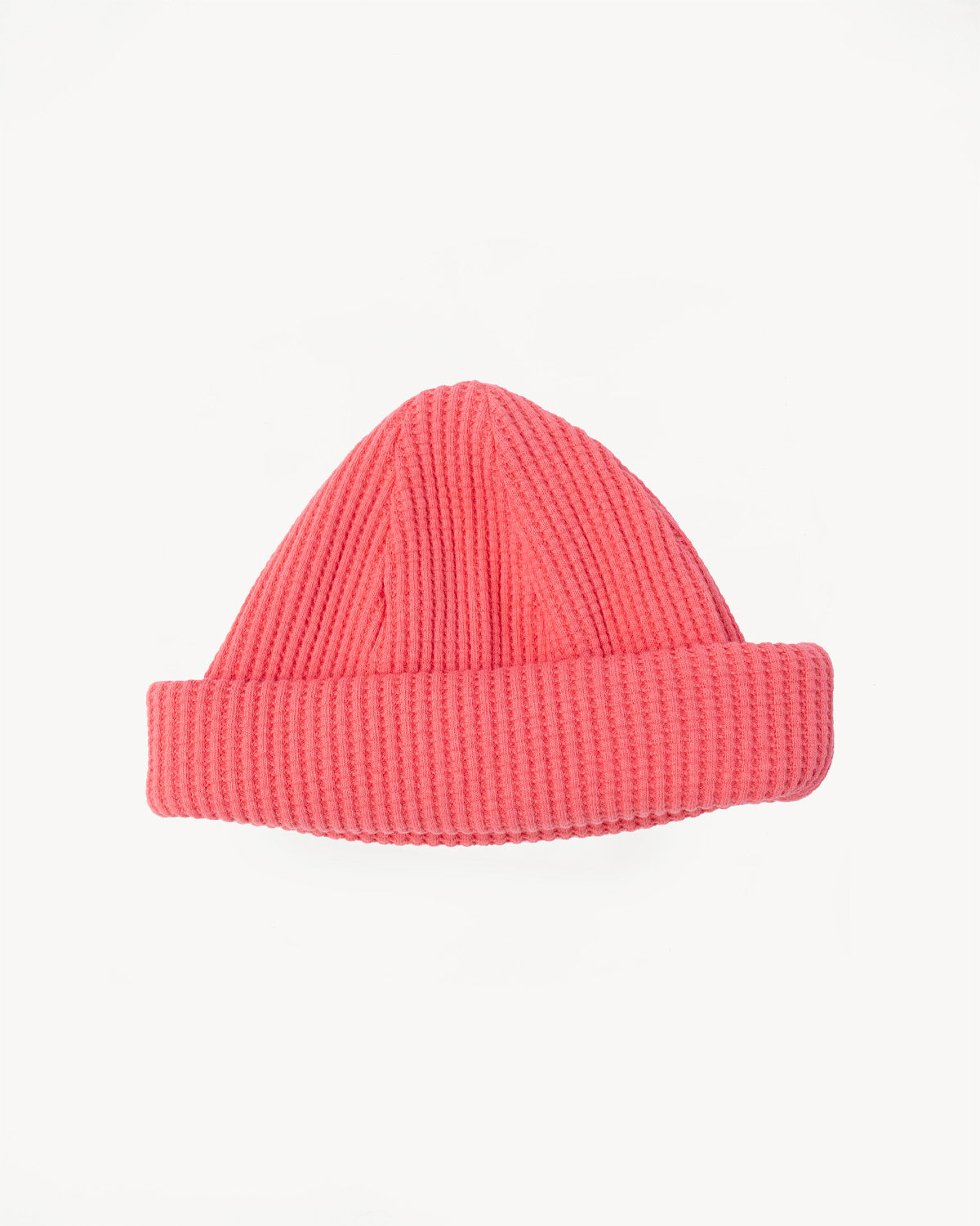 Waffle Knit Cap - 108 Classic Red