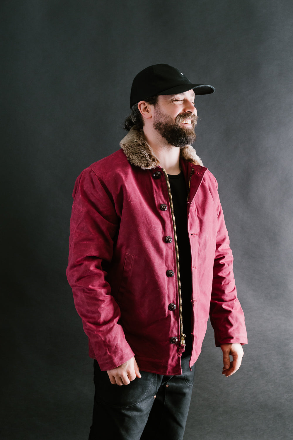 James Dant x Dehen - N-1 Deck Jacket - Auburn, Kodiak | James Dant