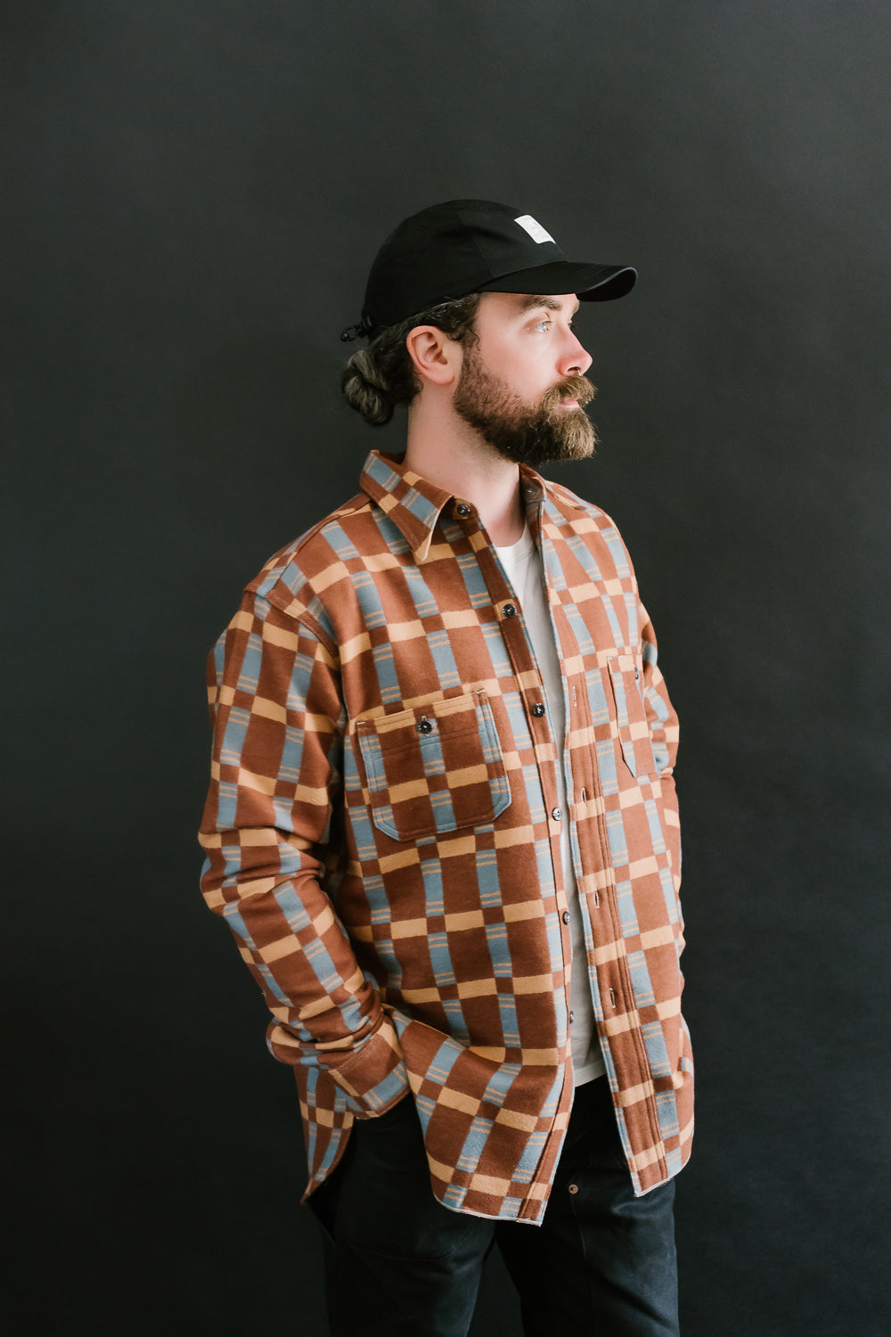 JG-22 - The Heater Flannel - Brown