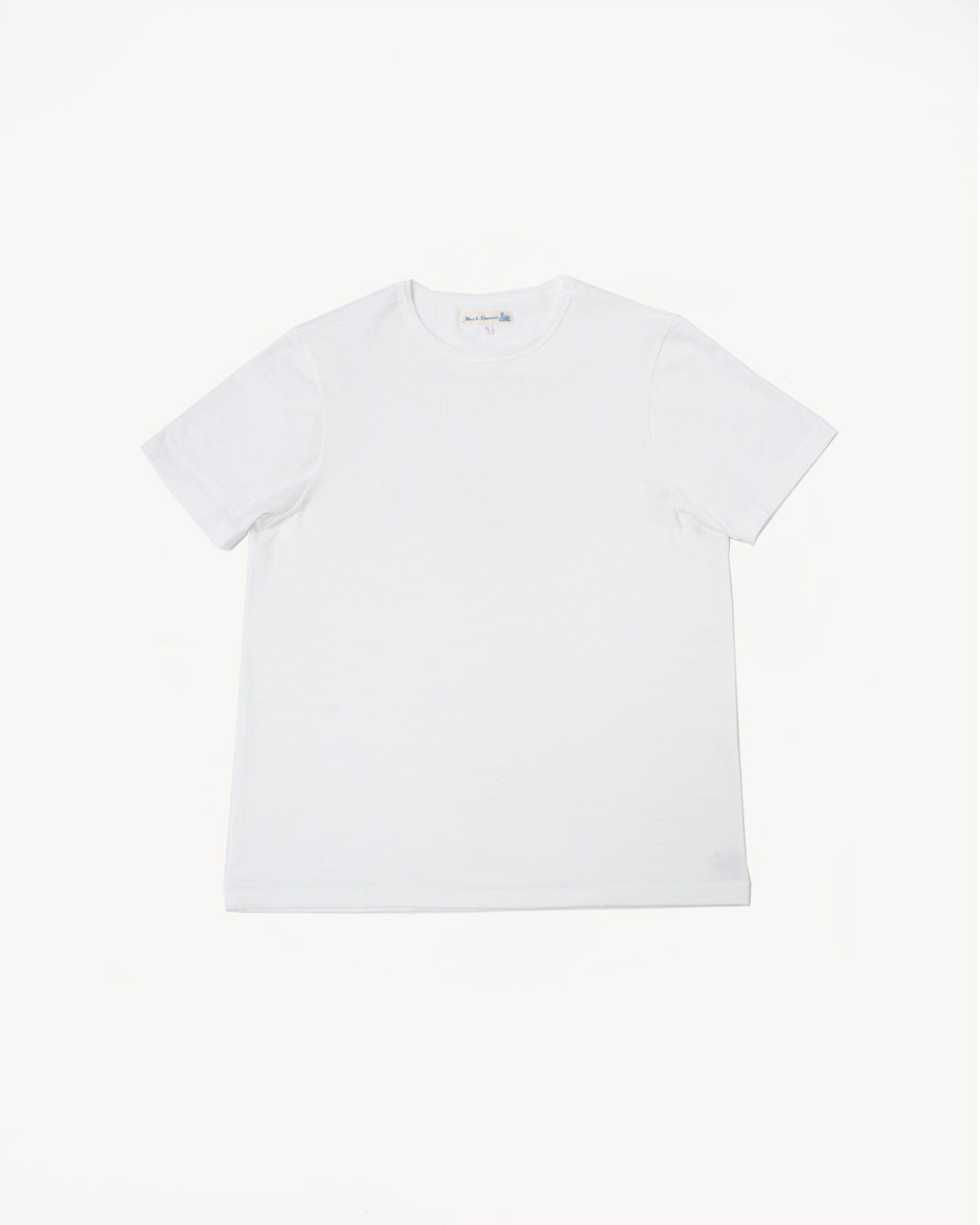 215.01 - 8.6oz Loopwheeled T-Shirt Classic Fit - White
