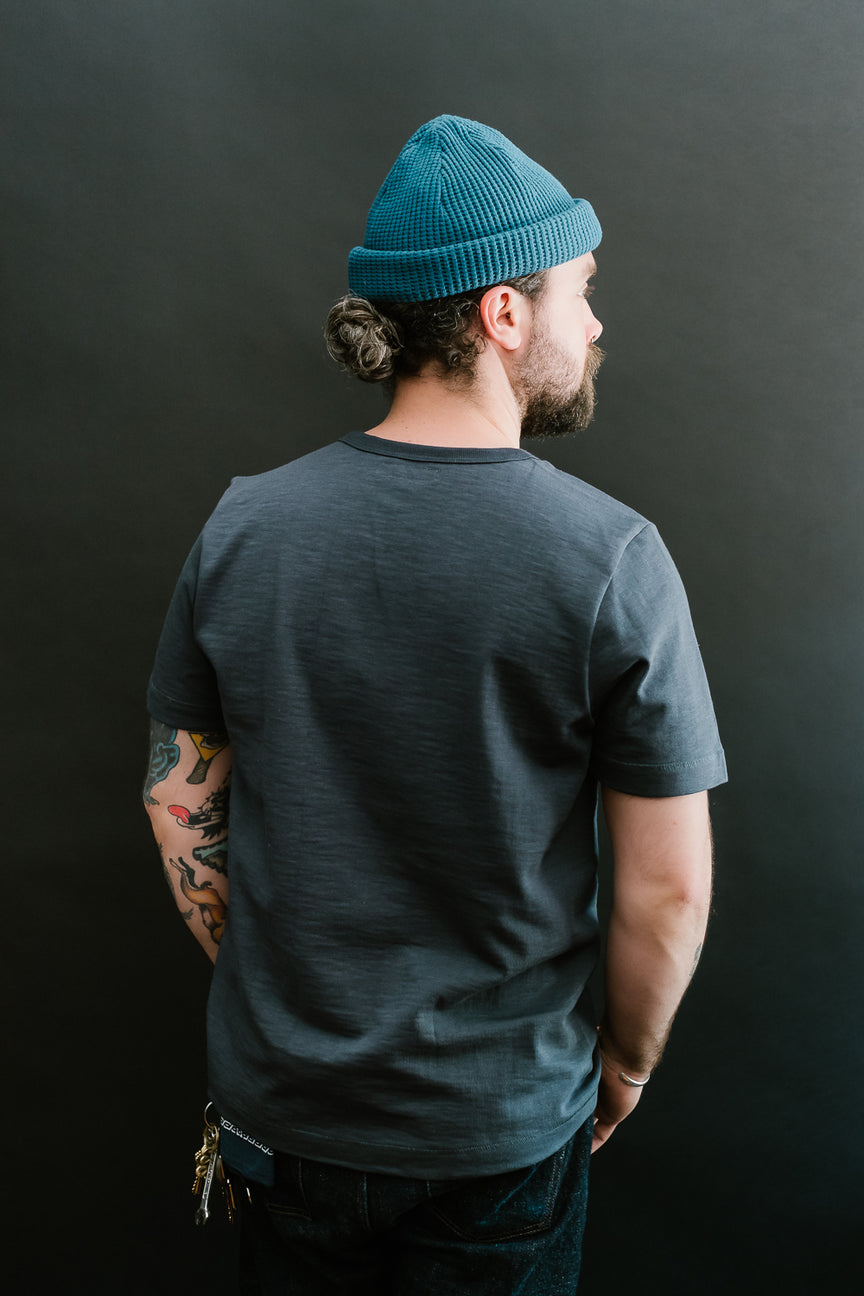 2S14.50 - 13.4oz Loopwheeled Heavy T-Shirt Relaxed Fit - Navy