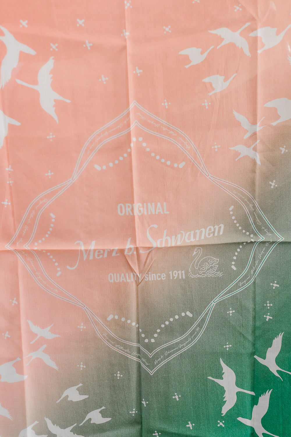 BANDANA.02.46331 - Cotton Bandana - Grass, Peach