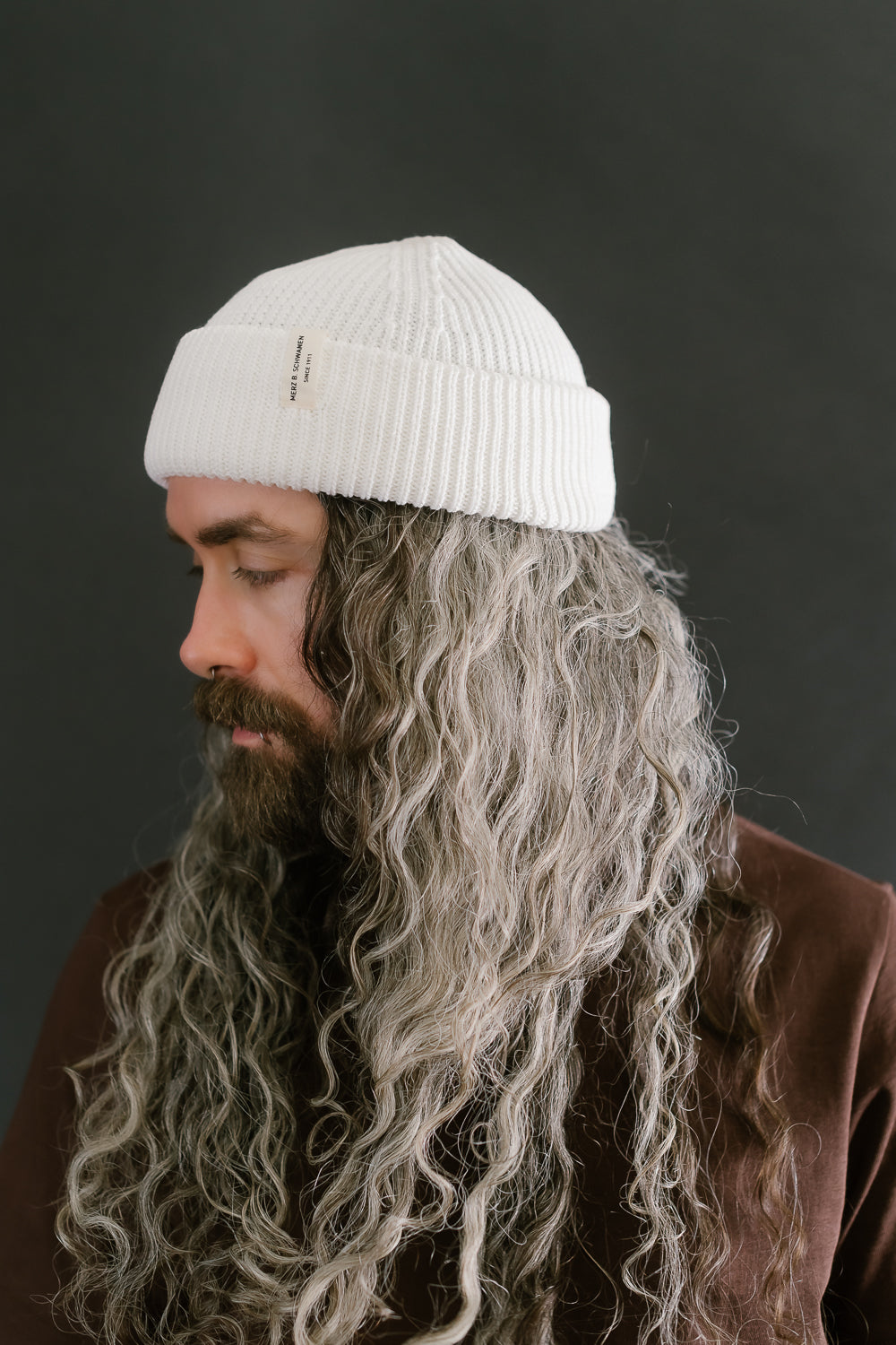 KBN01.01 - Organic Cotton Beanie - White