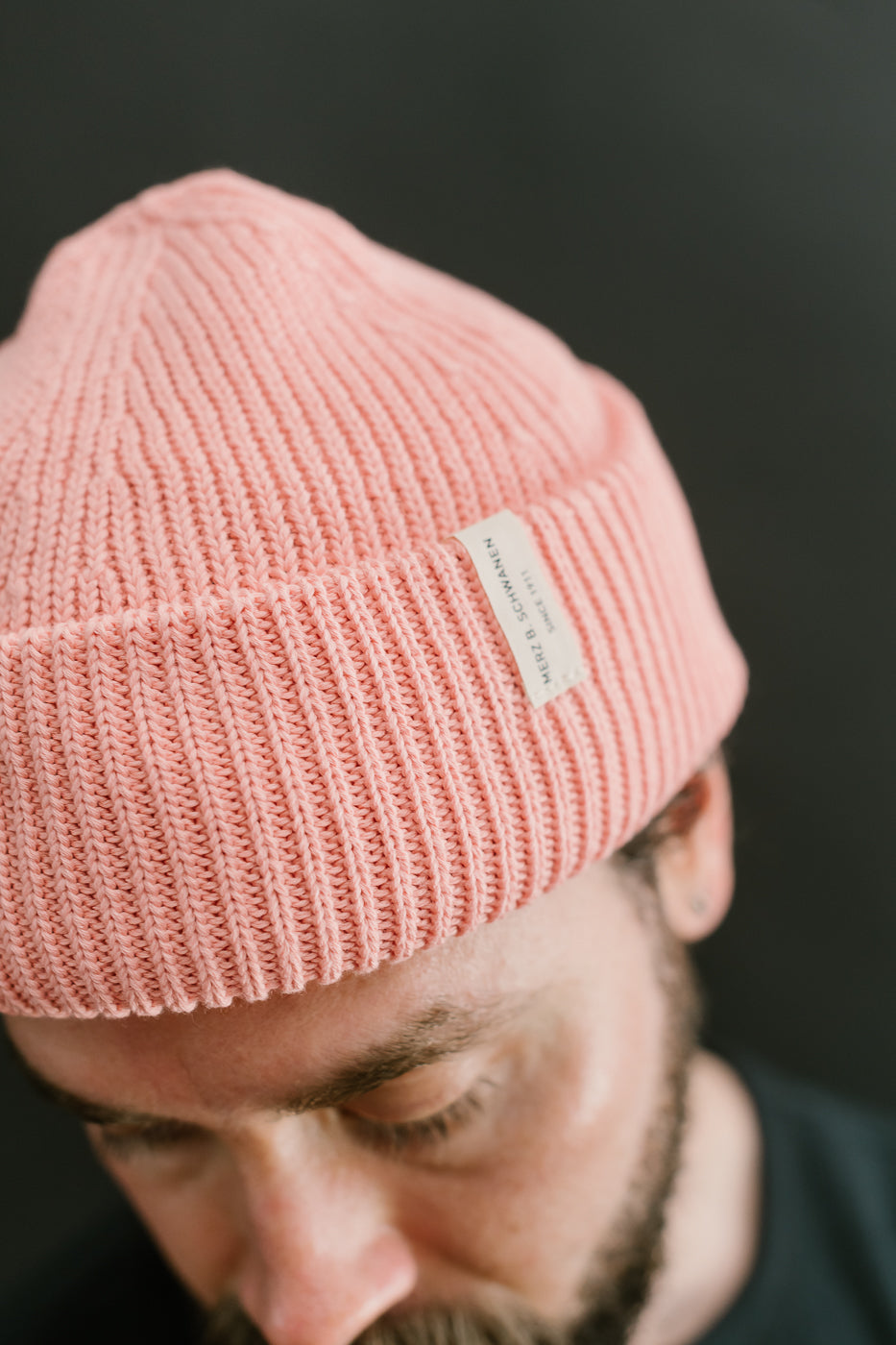 KBN01.331 - Organic Cotton Beanie - Peach