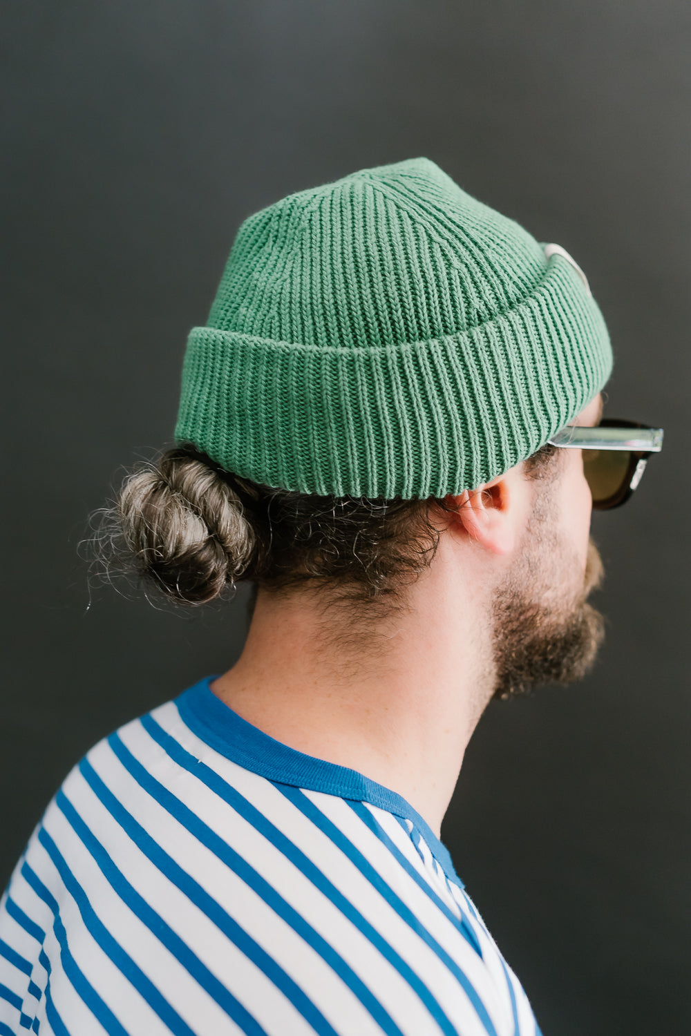 KBN01.46 - Organic Cotton Beanie - Grass