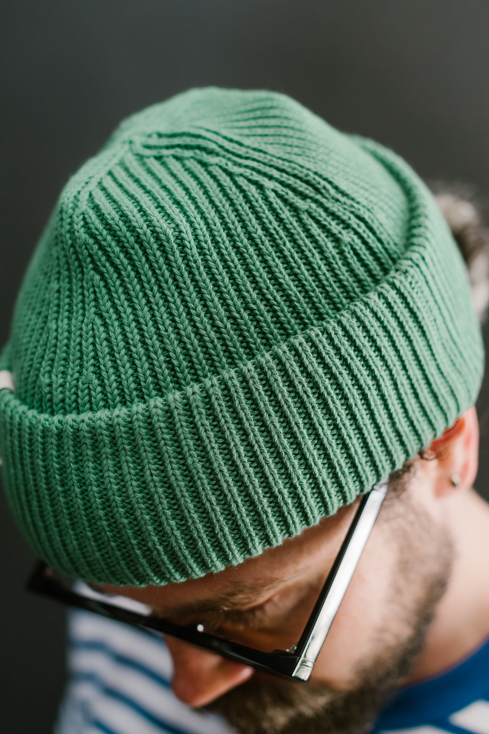 KBN01.46 - Organic Cotton Beanie - Grass