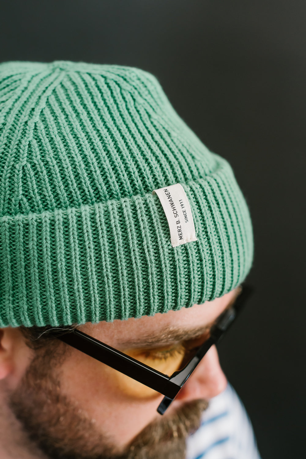 KBN01.46 - Organic Cotton Beanie - Grass