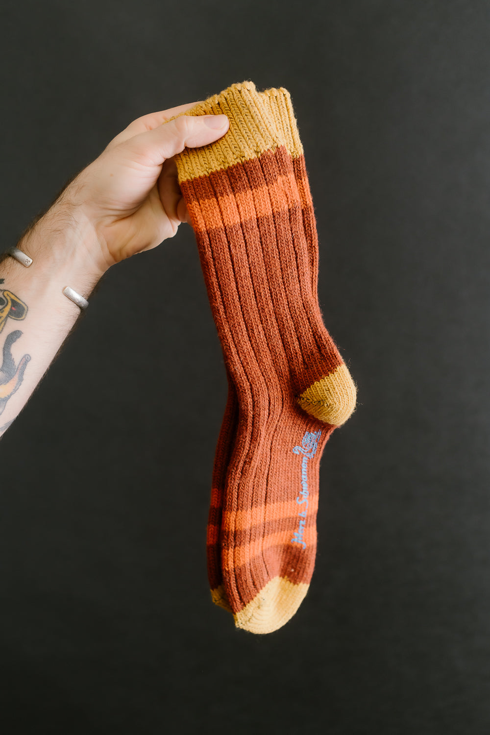 MW74.15205 - Extra Fine Merino Wool Socks - Chestnut, Honey