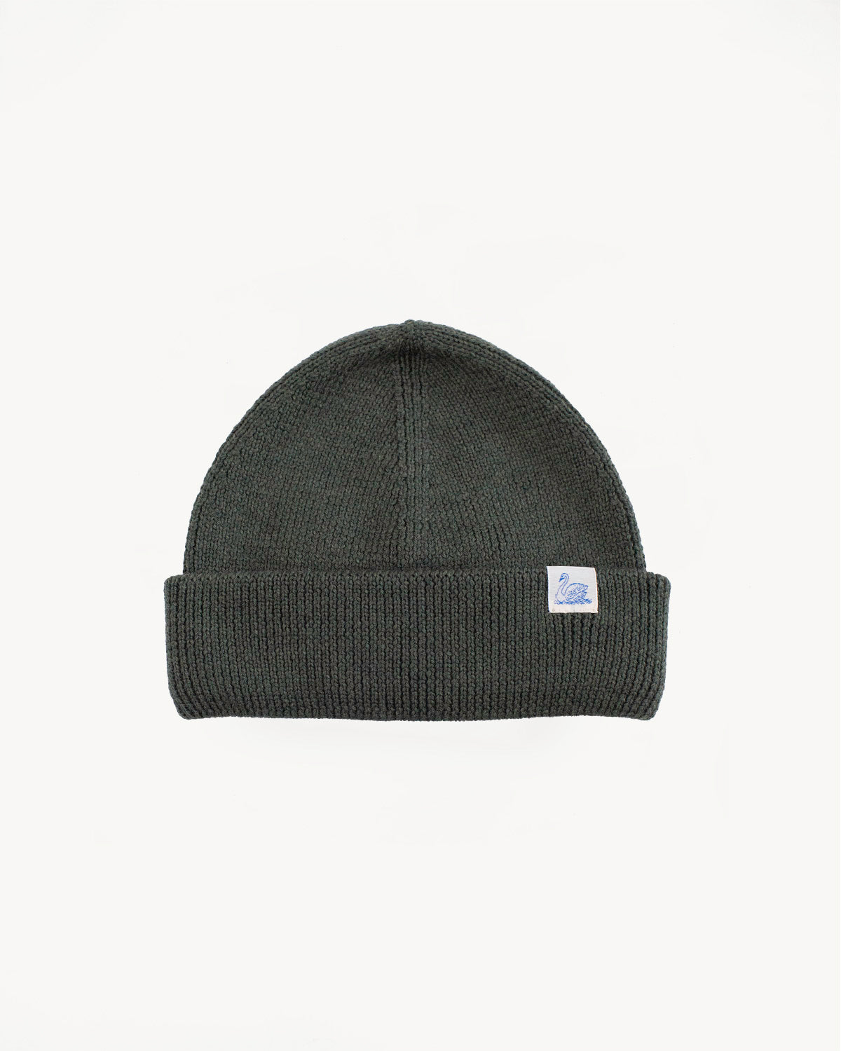 MWBN05.40 - Ribbed Structure Watch Cap Merino Wool  - Army
