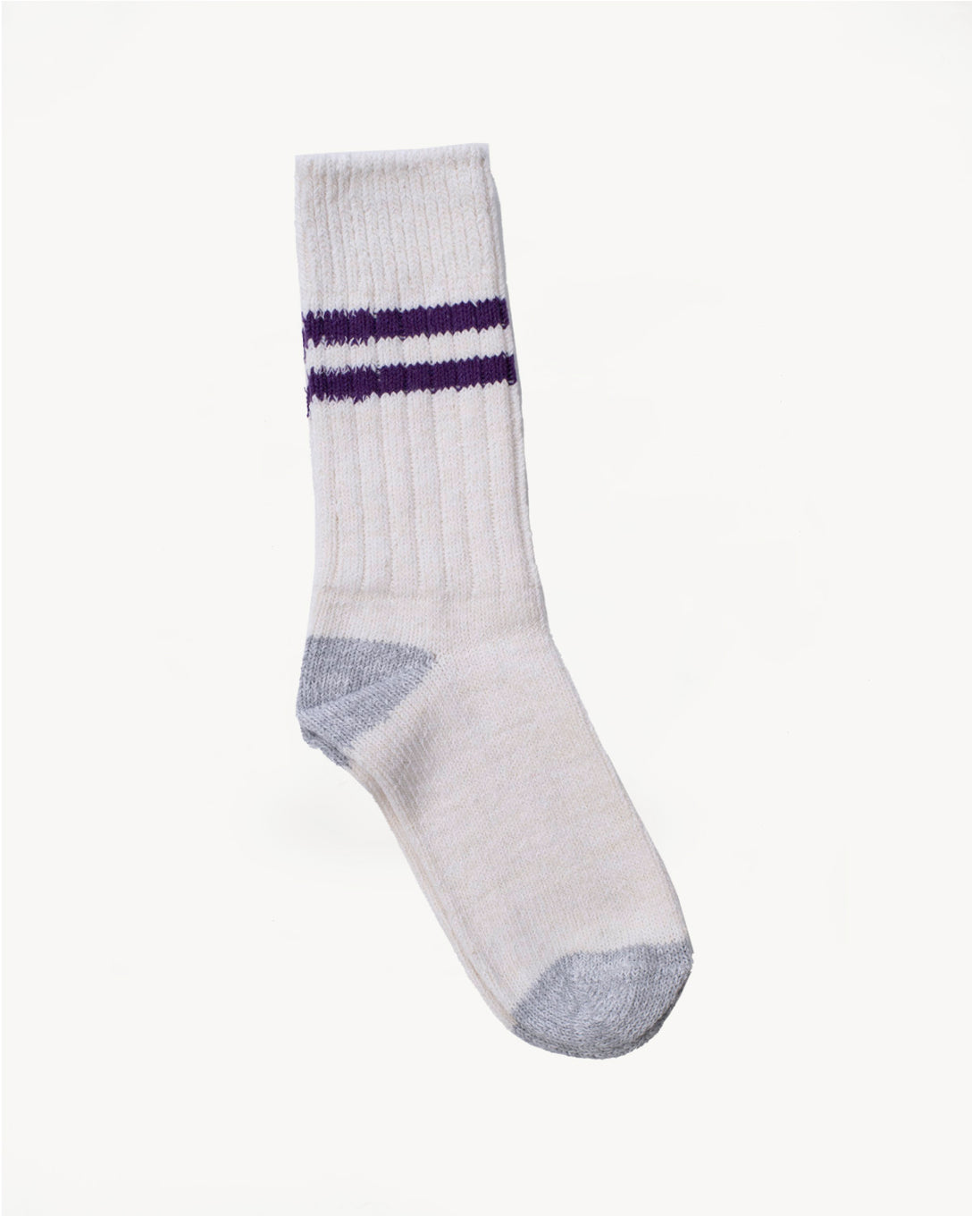 GS05.2504 - Striped Sock - Nature, Purple Blue