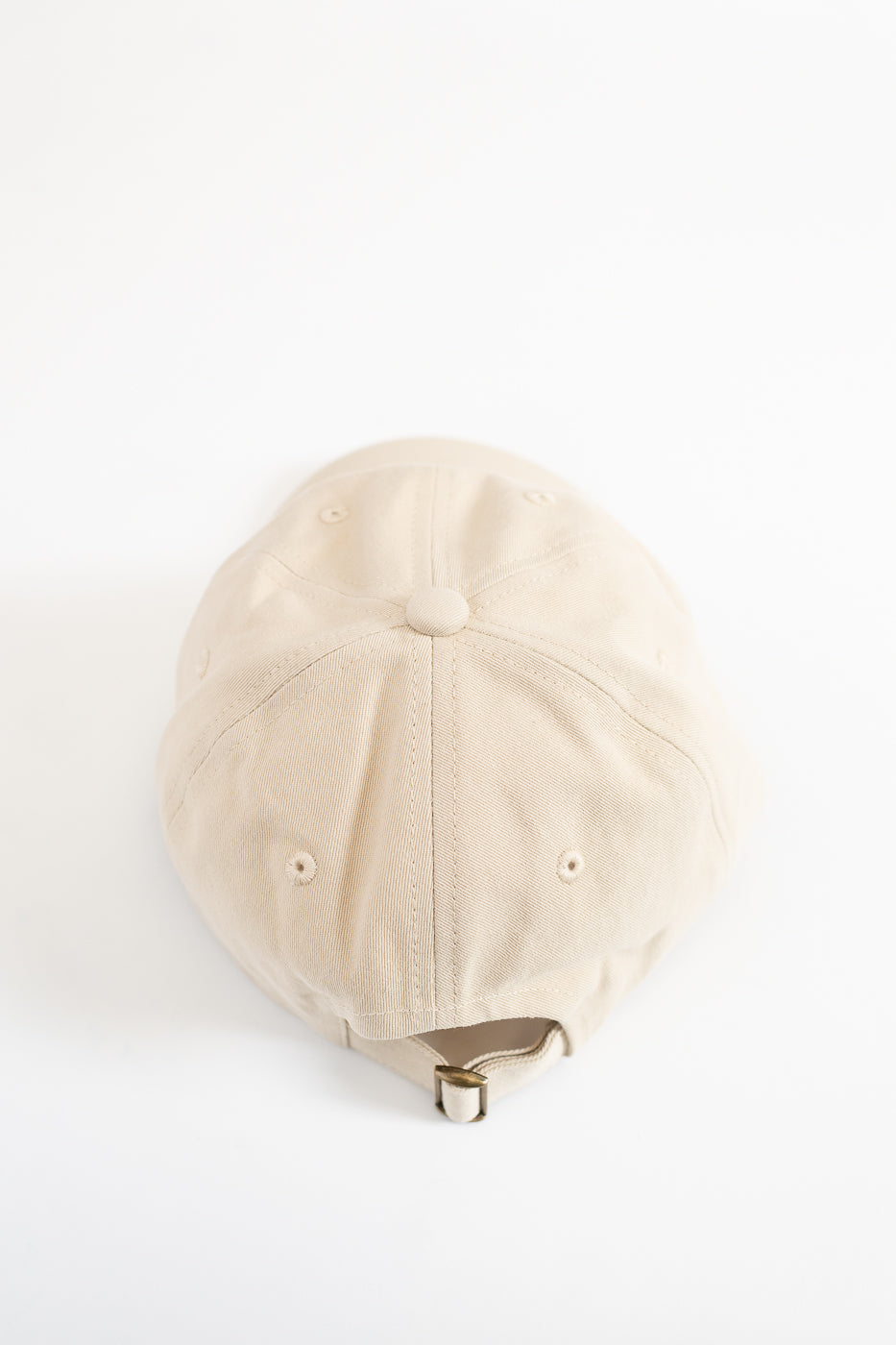 CAP01.161 - Low Profile Swan Logo Cap - Light Khaki