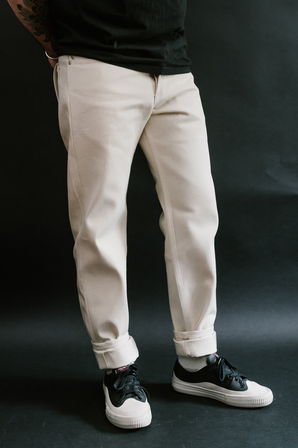 Organic Cotton Suede Easy Pants