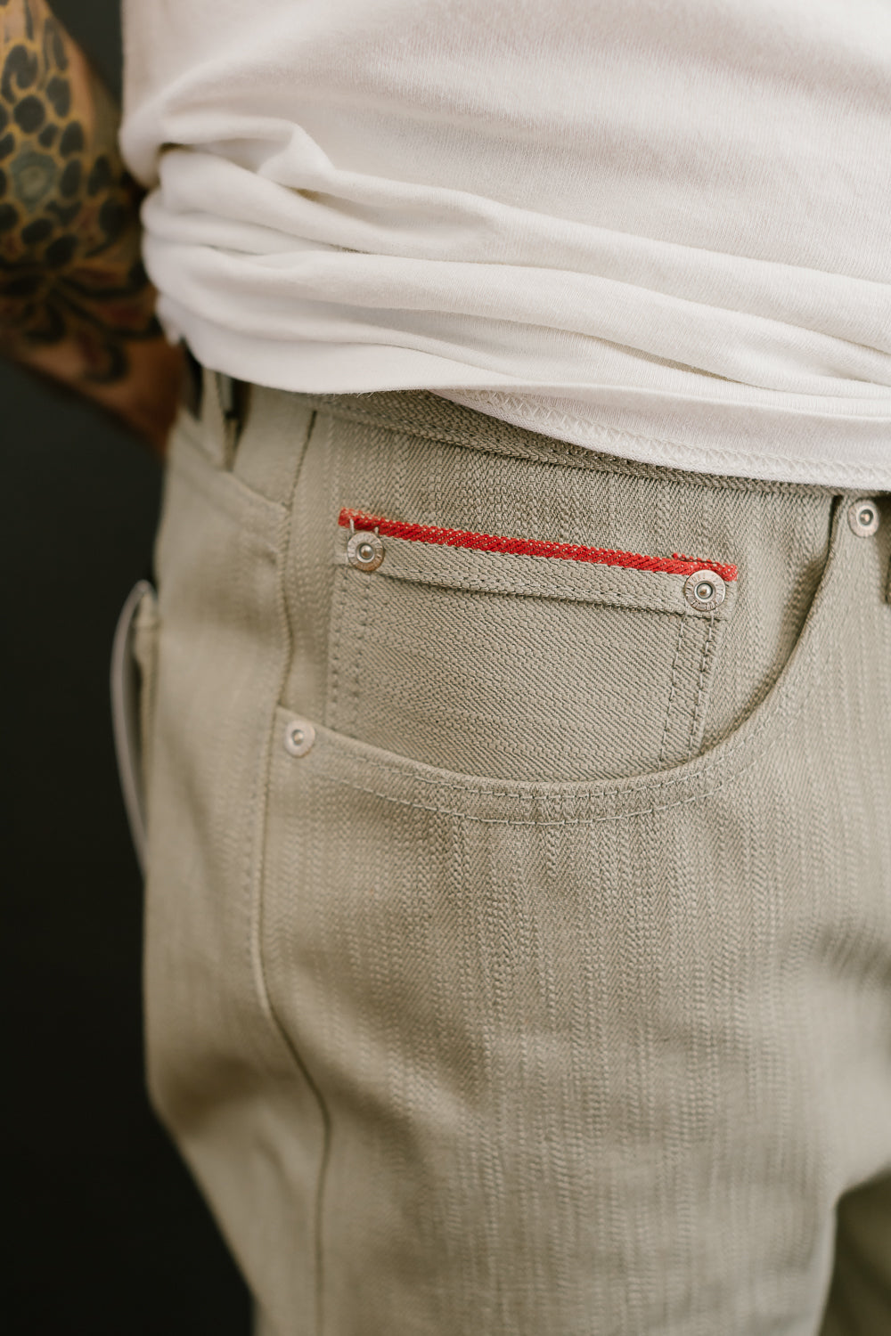 16oz - Smokey Cotton Slub Selvedge - Weird Guy