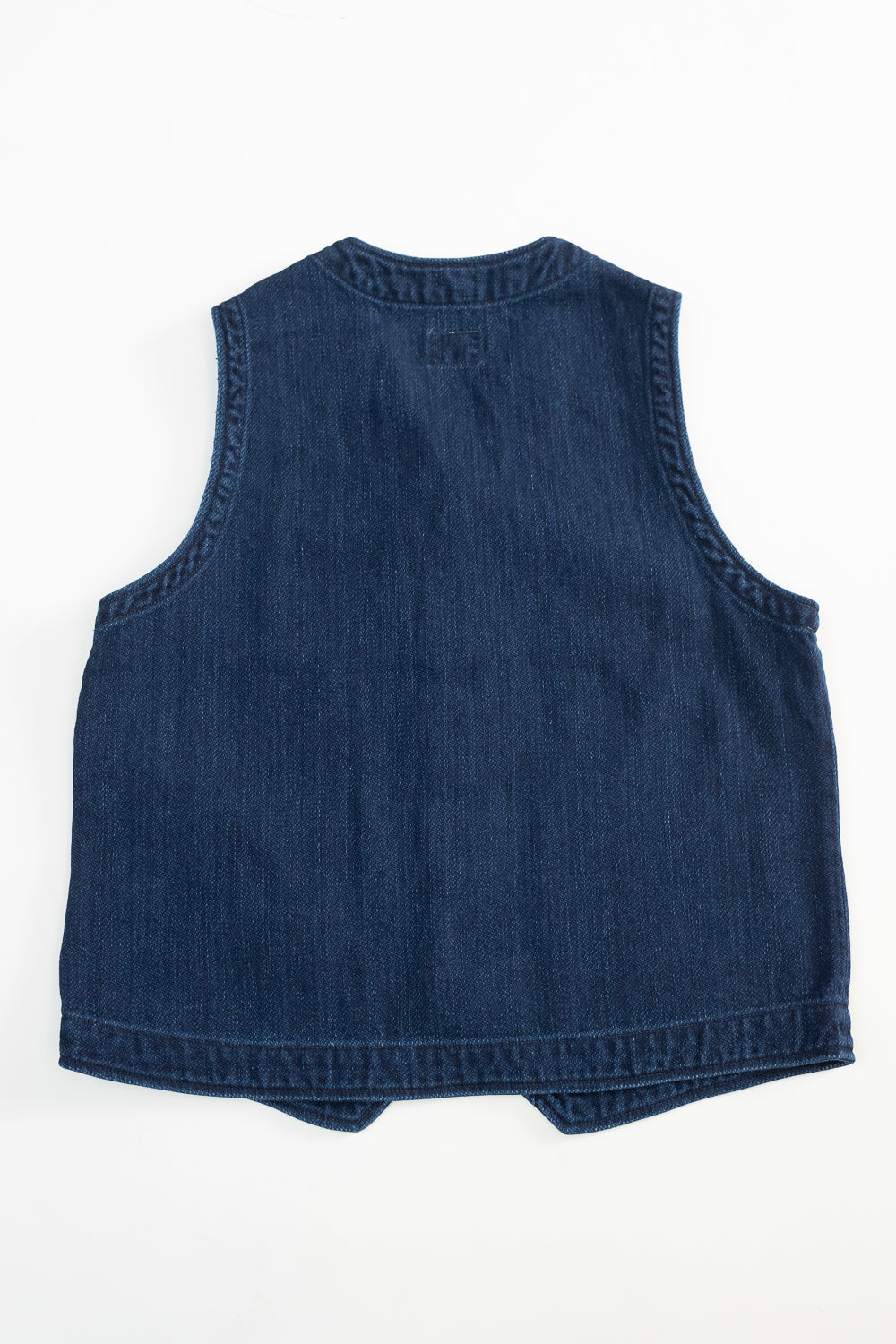 05100-3x3IDT - Twill Bio-Wash Vest - Indigo