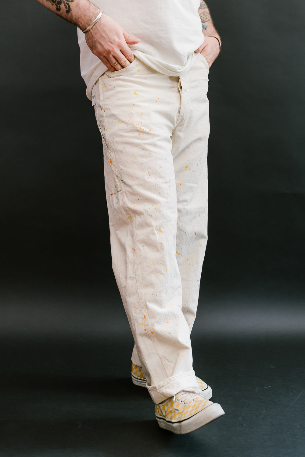 Polo Ralph Lauren Painter Straight-Leg Printed Jeans