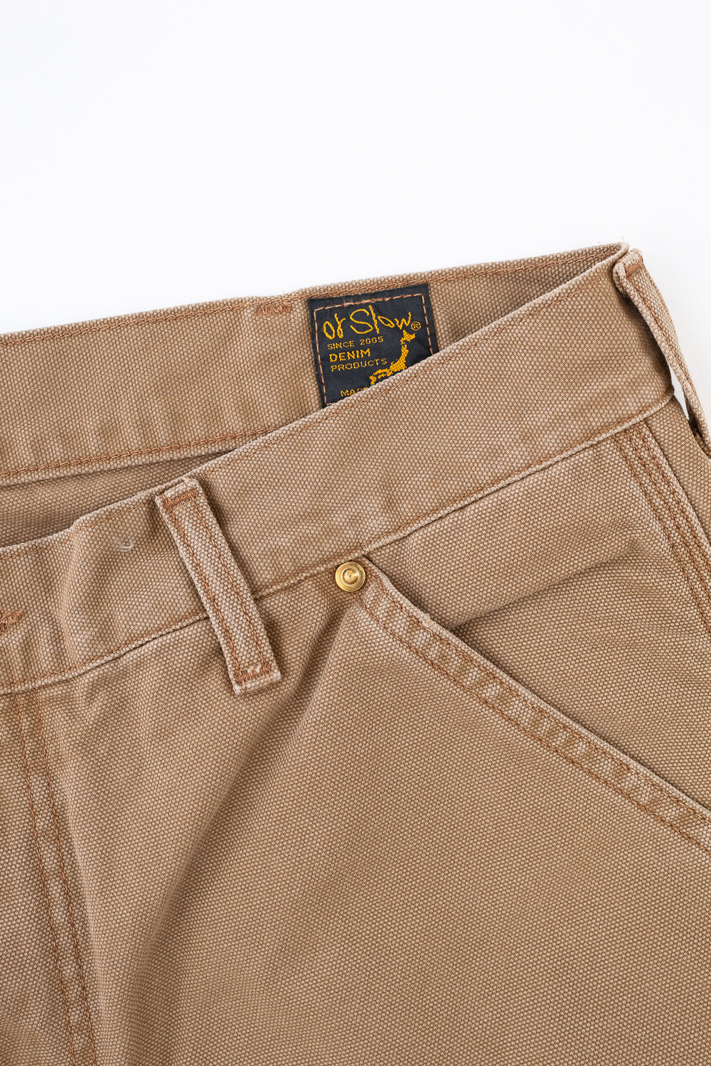 01-5228-53 - Painters Pants Duck Canvas Relax Fit - Brown