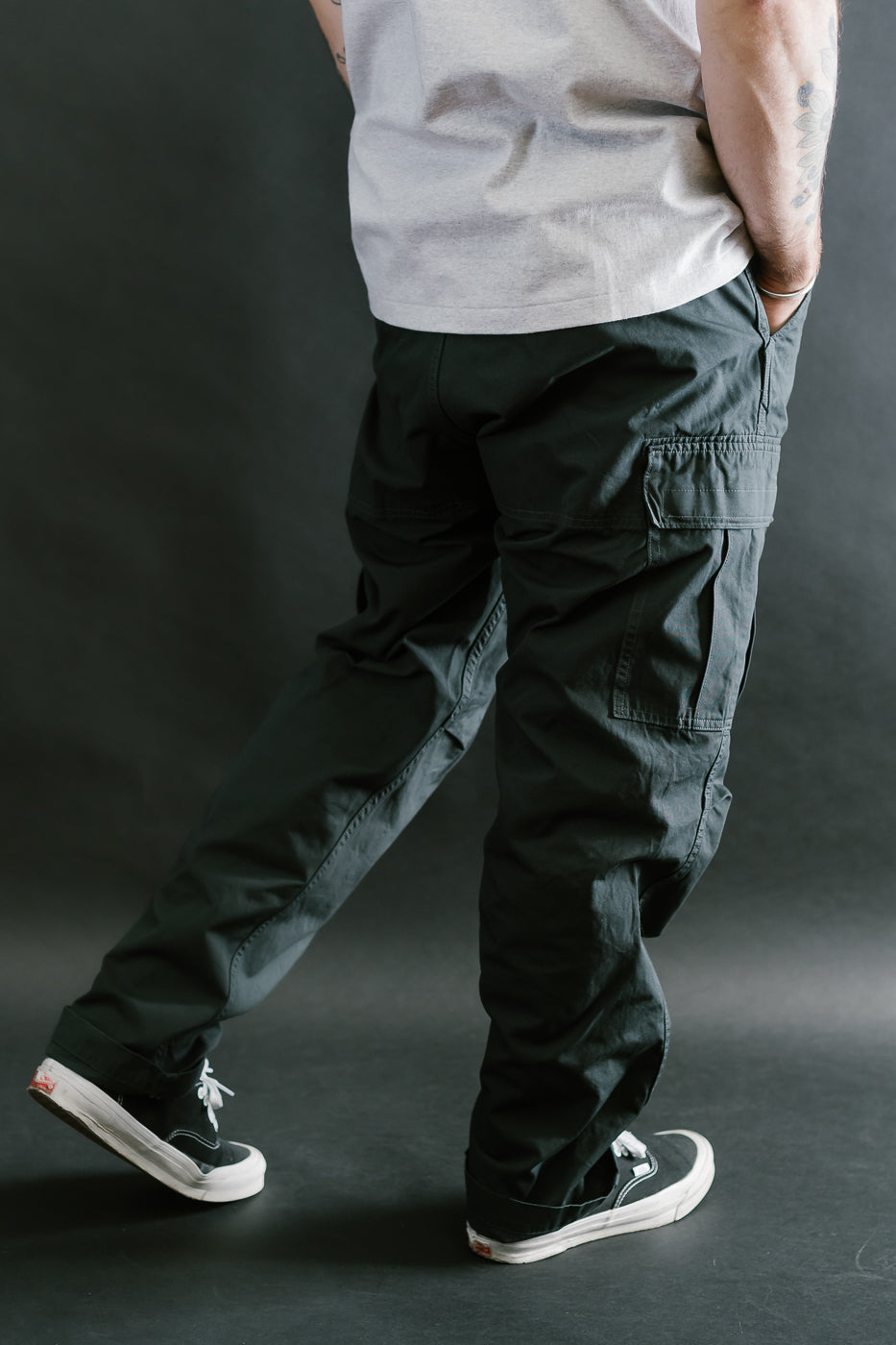 01-5265-60 - Easy Cargo Pants - Charcoal Grey