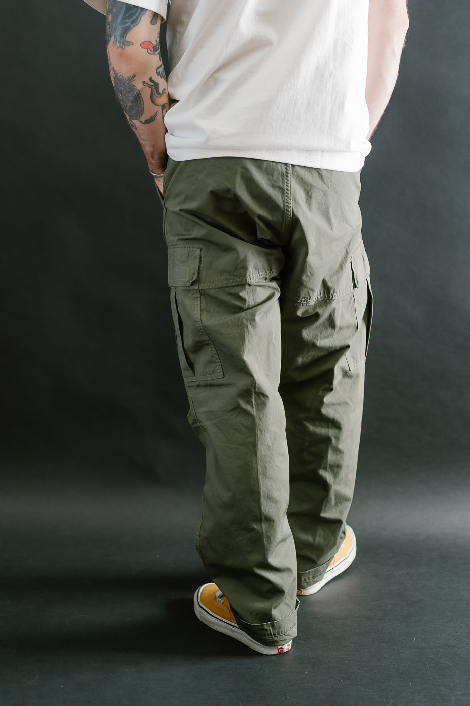 01-5265-76 - Easy Cargo Pants - Army Green