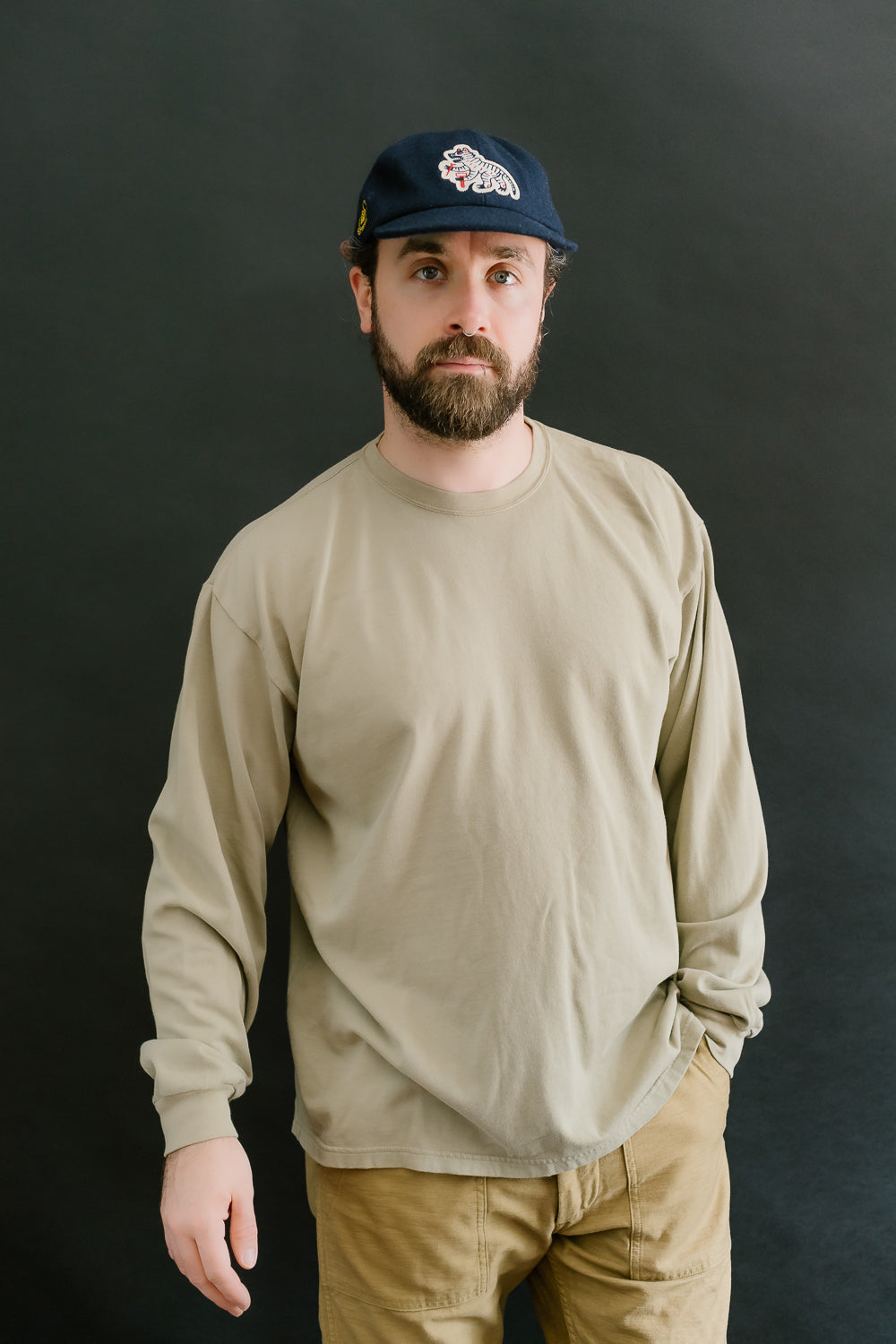 03-0113-19 - Long Sleeve T-Shirt - Olive Drab