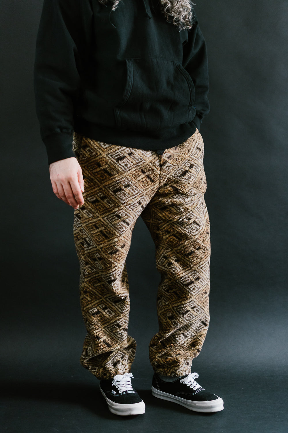 03-1006-AR - Boa Fleece Pants - African Pattern