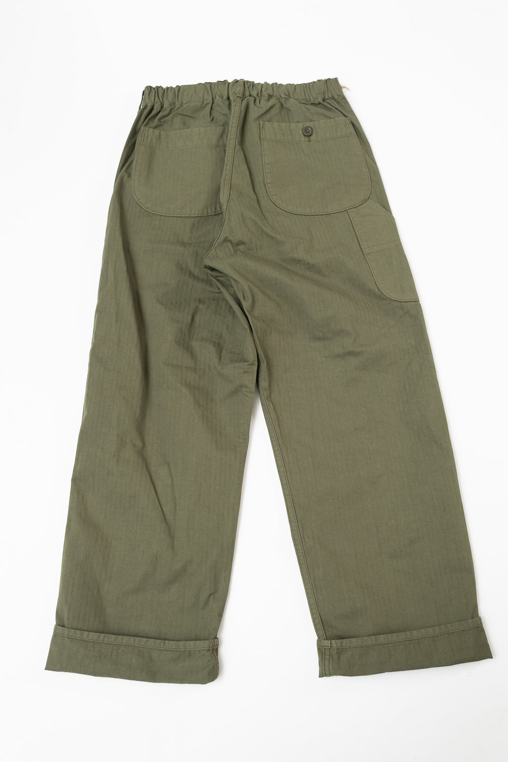 03-5011-76 - Wide French Work Pant - Army Green