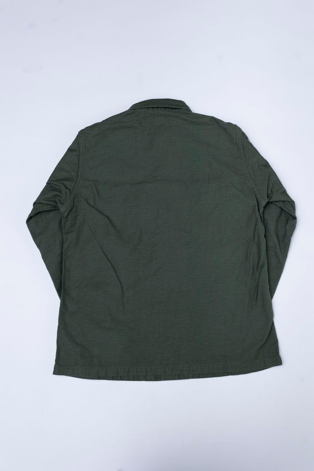 03-8045-16 - Fatigue Shirt Reverse Sateen - Olive | James Dant