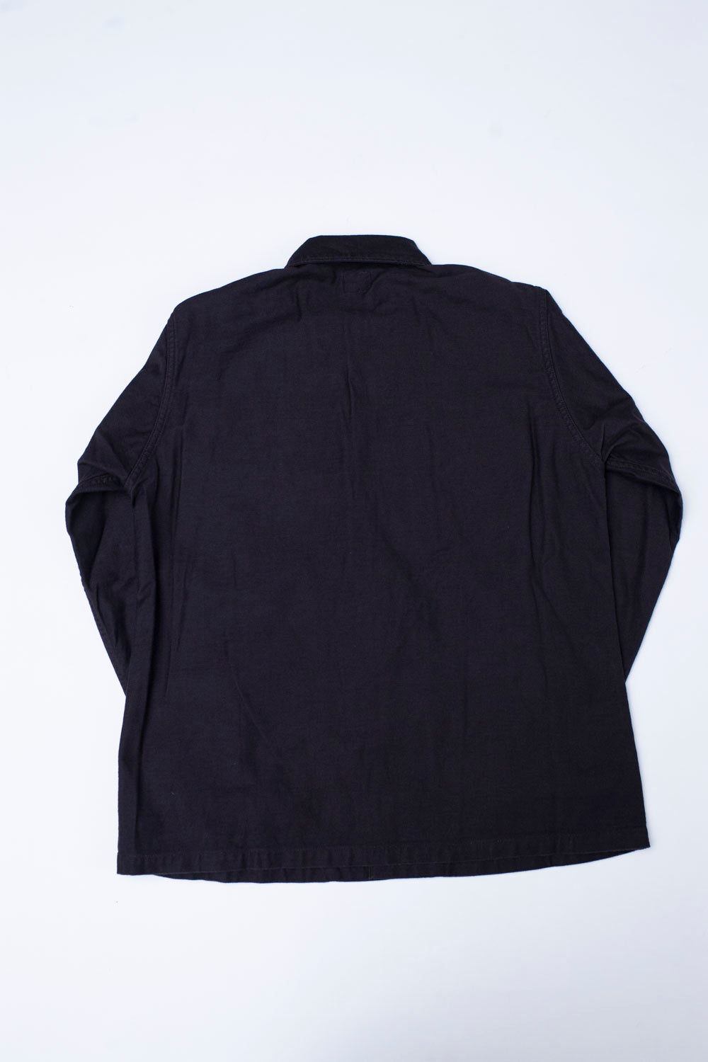 03-8045-61K - Fatigue Shirt Reverse Sateen - Black