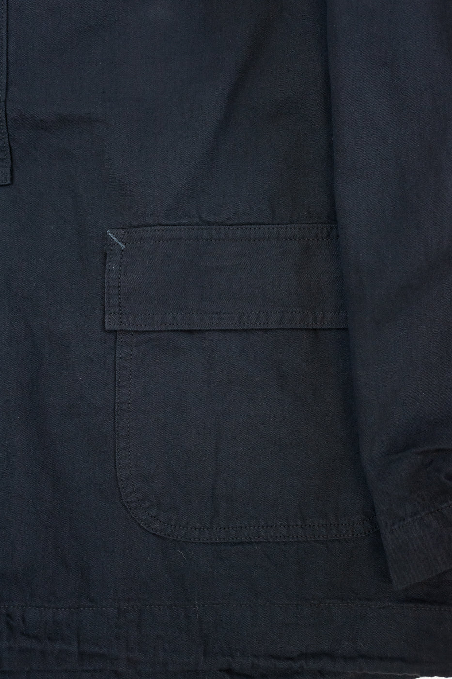 1105-VTC - NAVY Parka Vintage Twill - Charcoal