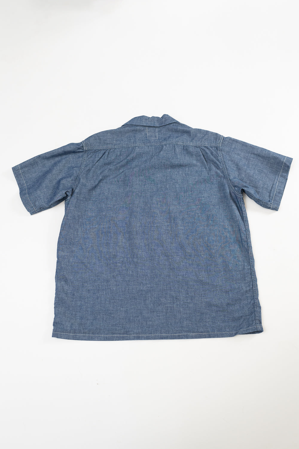 1207B-CC - New Basic S/S Shirt Classic Chambray - Indigo