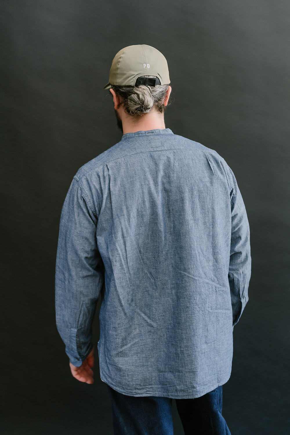 3220B-CC - Neutra 5 Band Chambray - Indigo