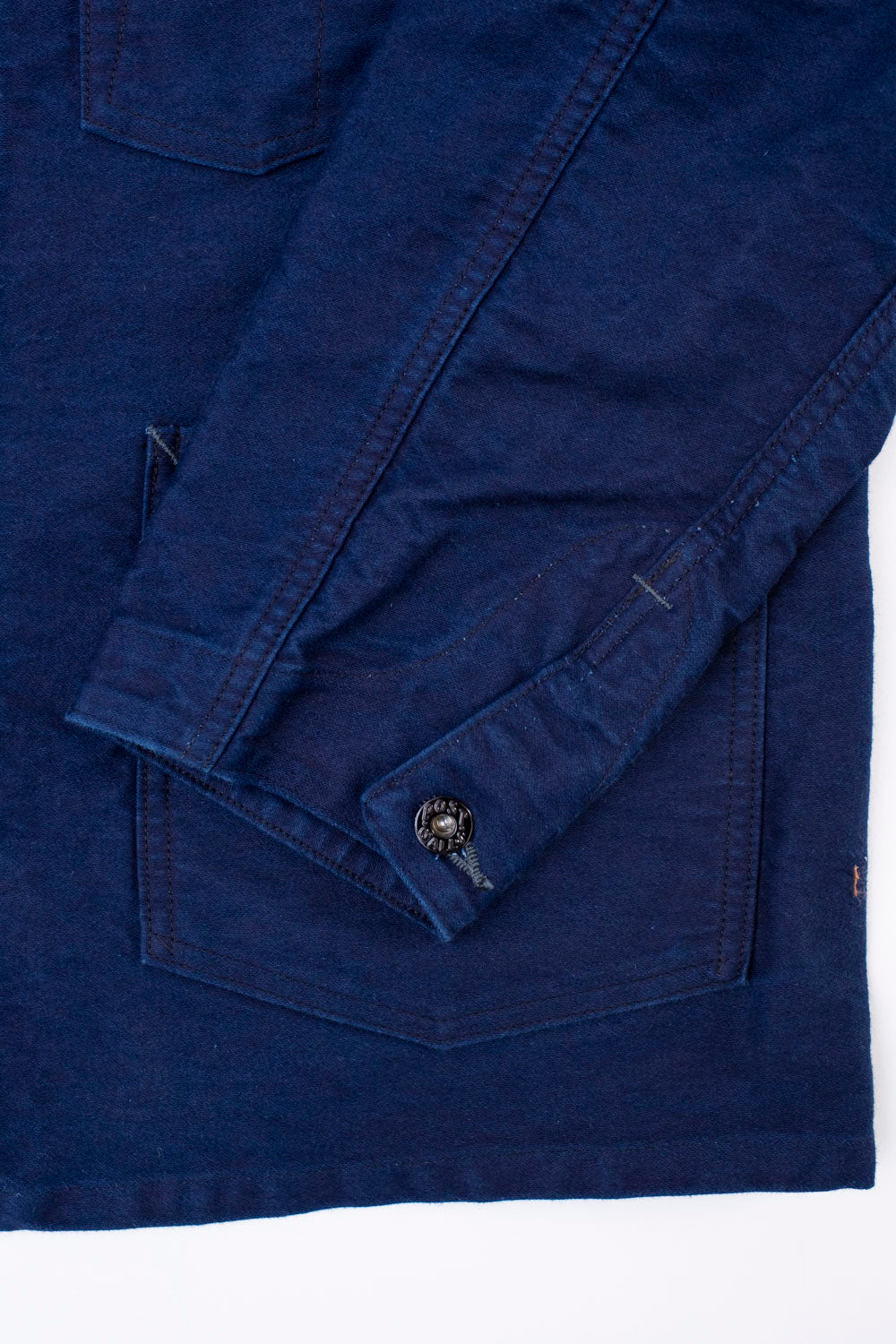 1101-MI - No. 1 Jacket Vintage Moleskin - Indigo
