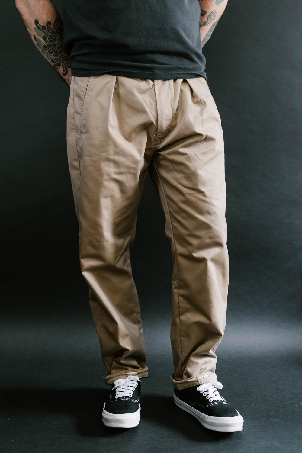 3315-FTK - E-Z Lax 4 P/C - French Twill Khaki | James Dant