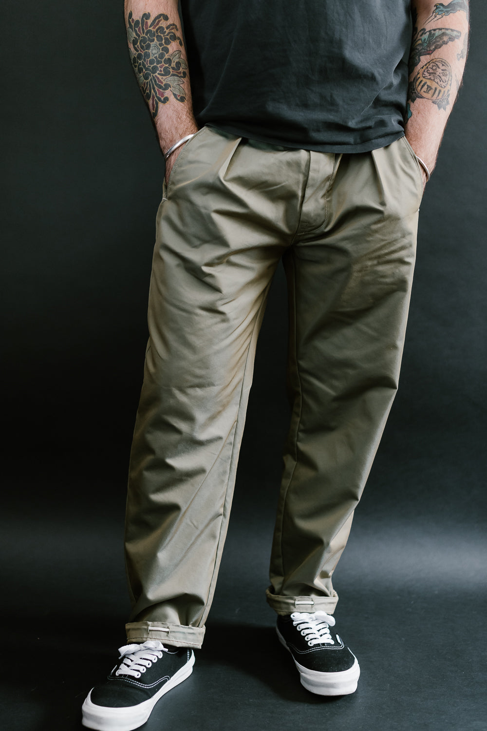 3315-FTO - E-Z Lax 4 P/C - French Twill Olive