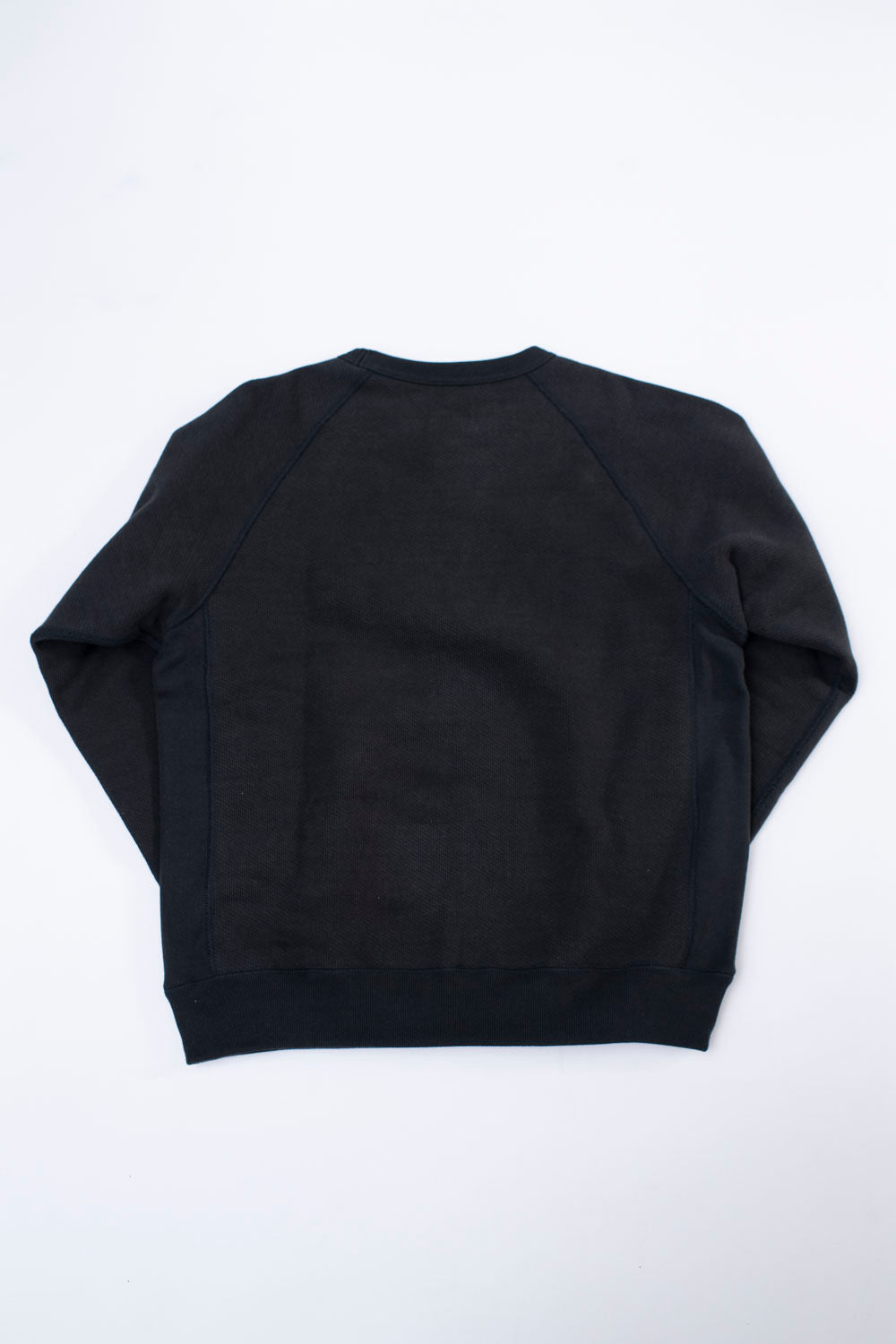 Pullover Crewneck 701gsm Double Heavyweight French Terry - Sumi Black