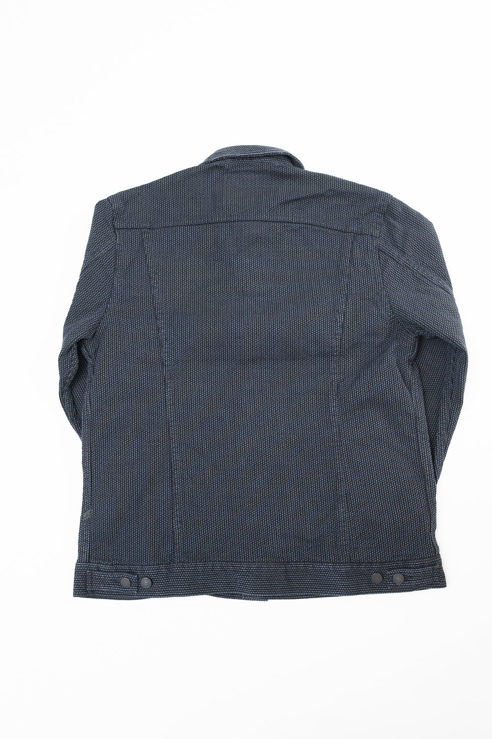 6117-BK - Sashiko Type II Jacket - Black x Grey