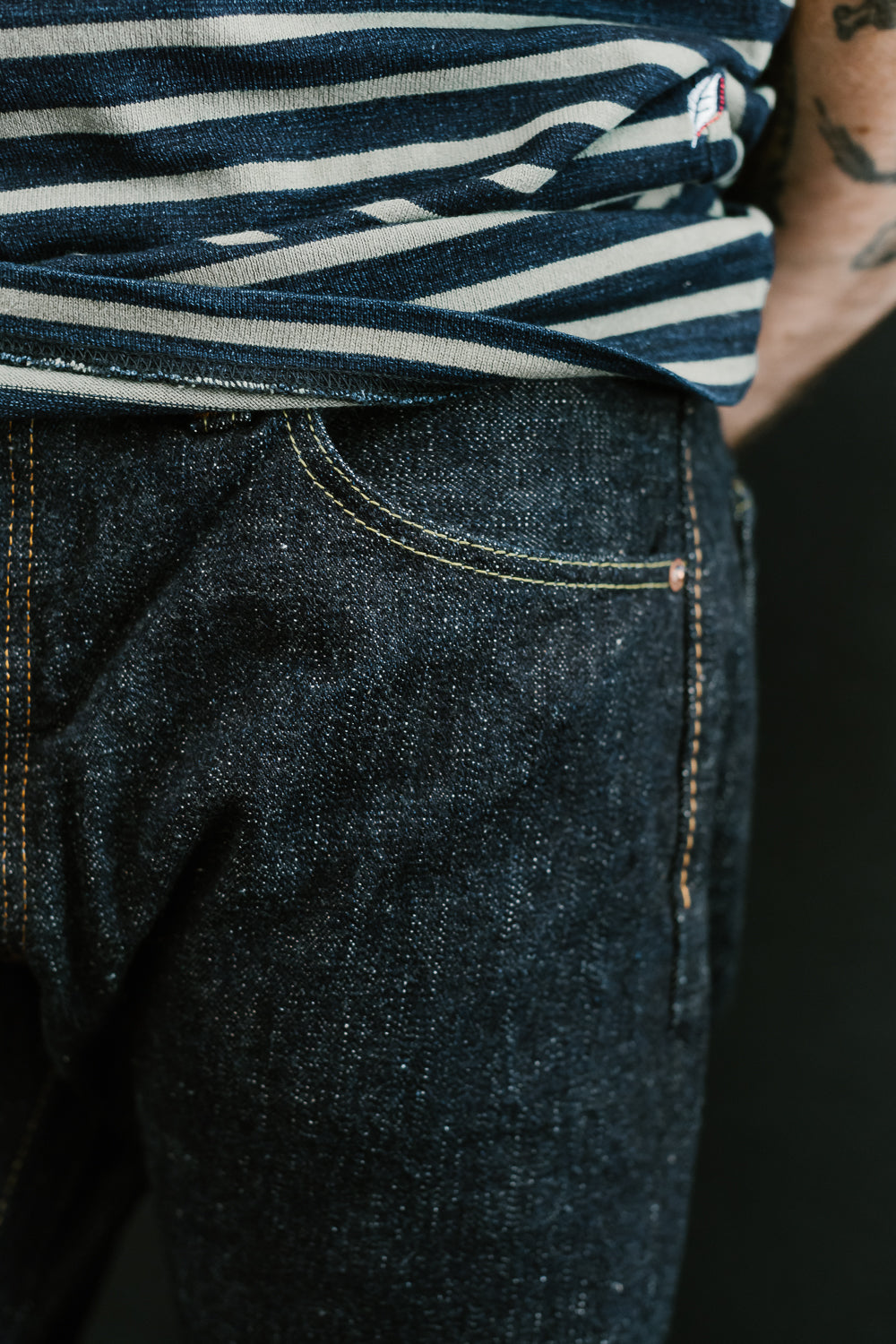 SLB-019 - 16.5oz Slubby Selvedge Denim - Relax Tapered Fit