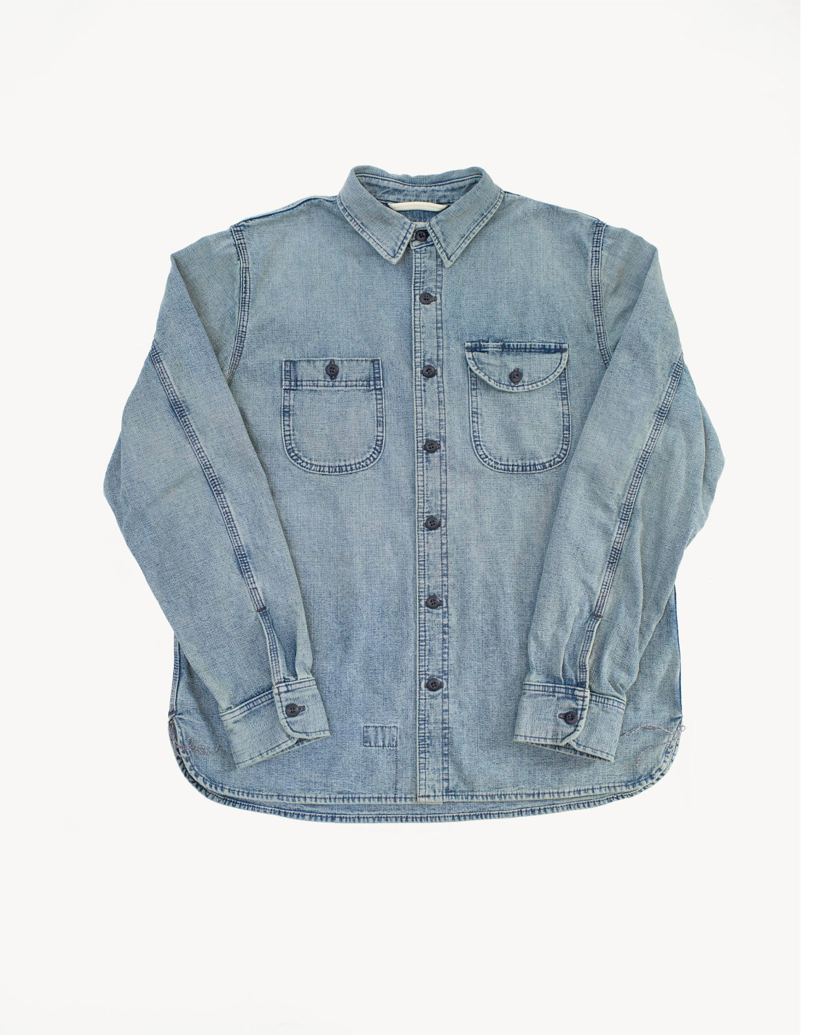 Washed Out ISC Work Shirt - Indigo