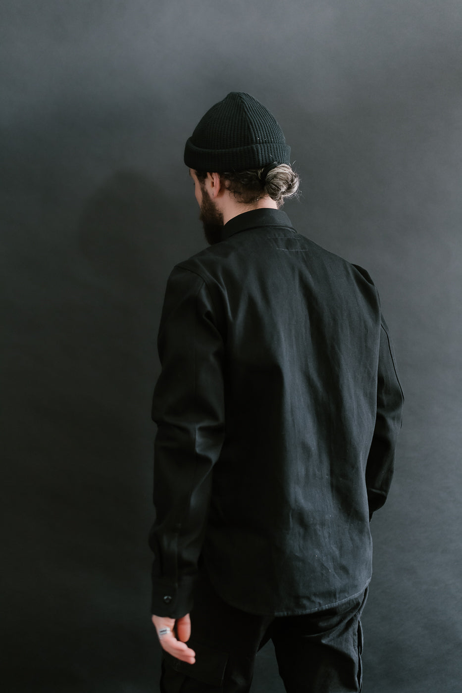 11oz Field Shirt - Stealth Canvas Selvedge