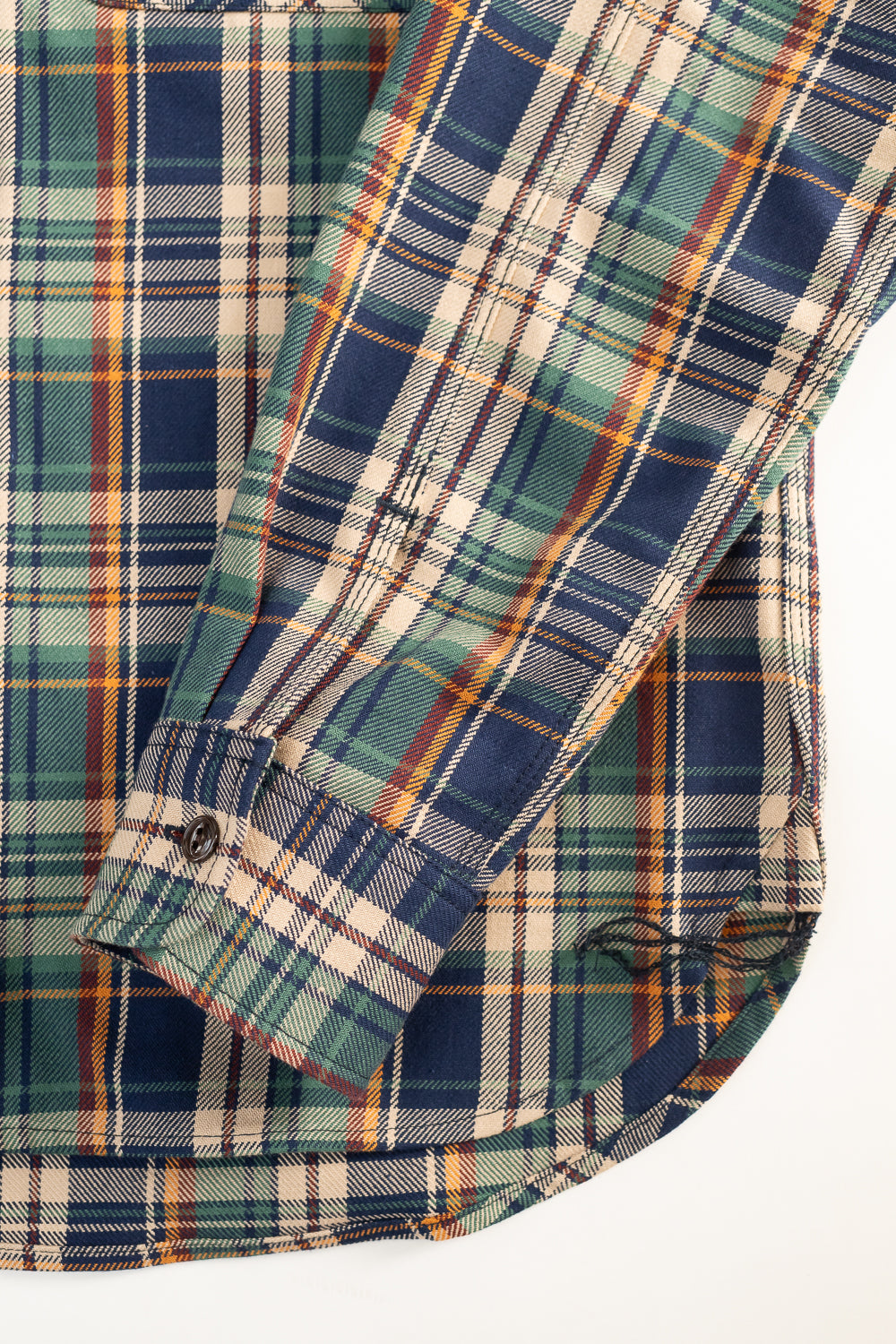 9oz University Plaid Field Shirt - Green